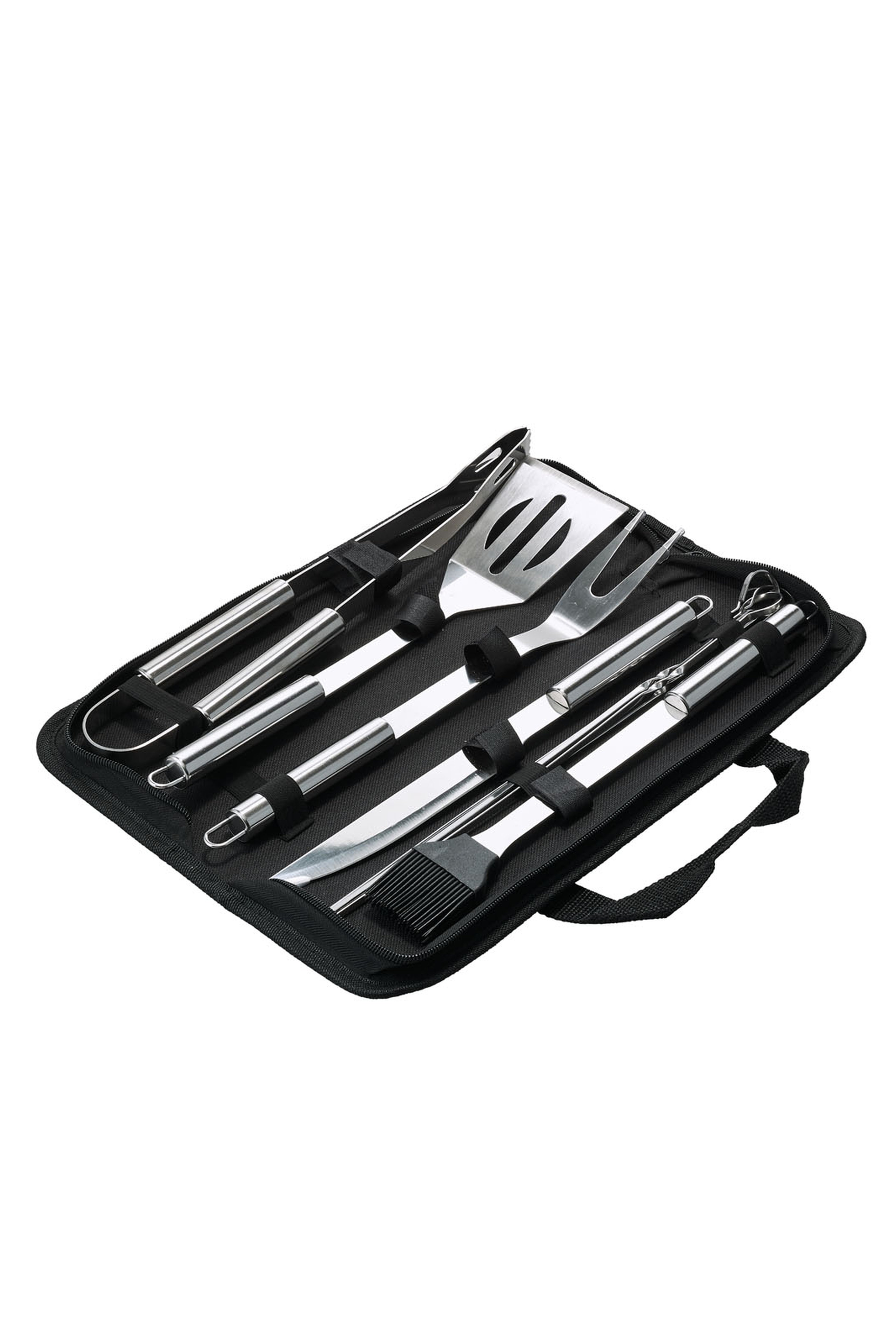 Barbekü Seti 9 Parça Silver