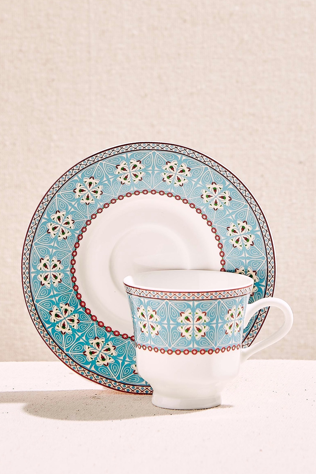 Hereke Porselen Espresso Fincanı Mavi