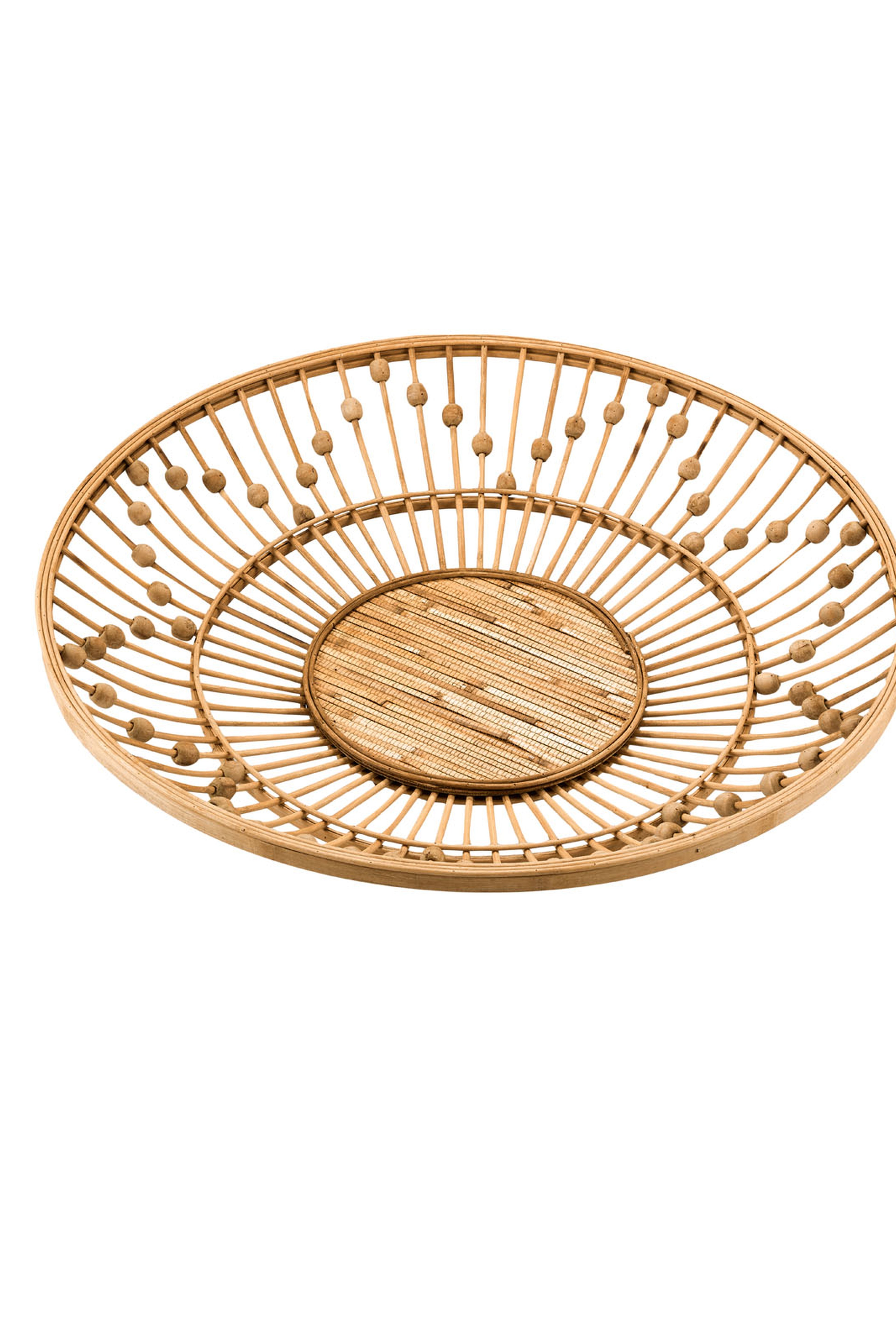 Naturel Bambu Dekoratif Tabak L