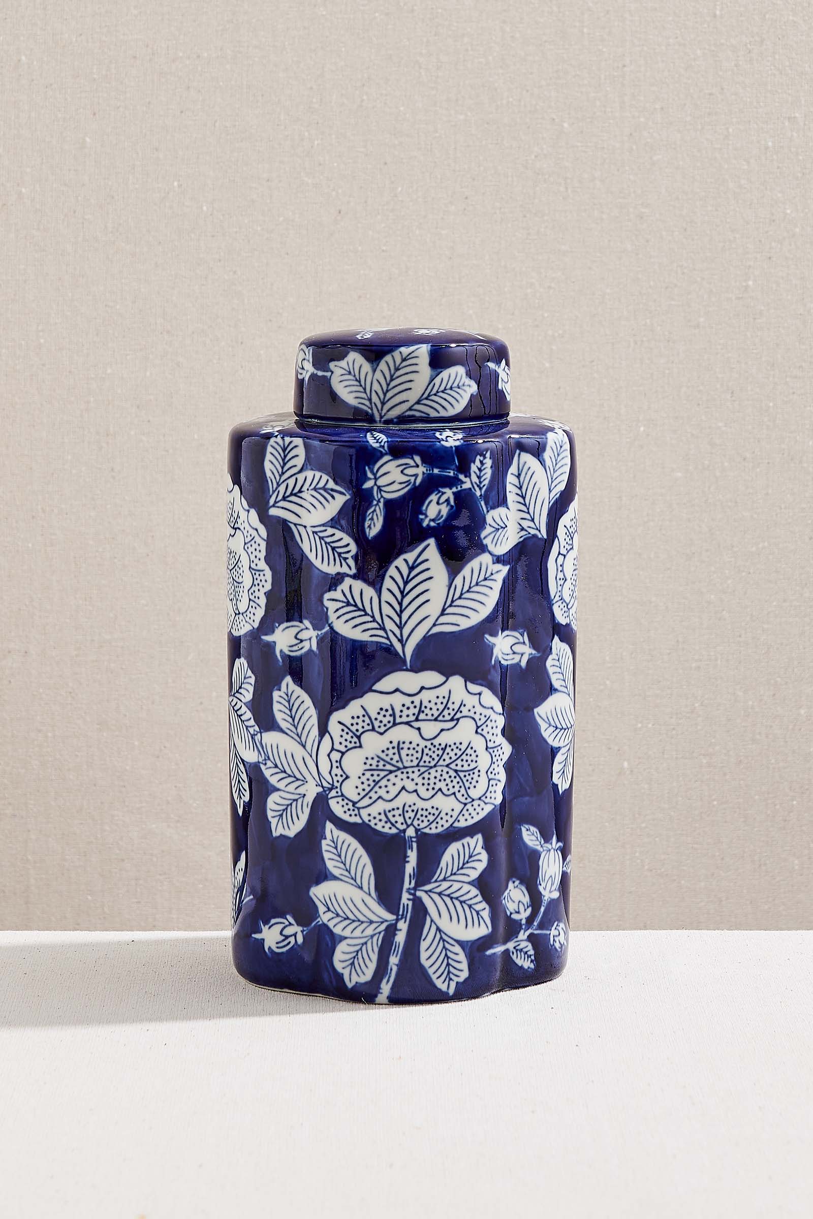 Garden Porselen Dekoratif Obje L Mavi Beyaz Fiyatı - Paşabahçe