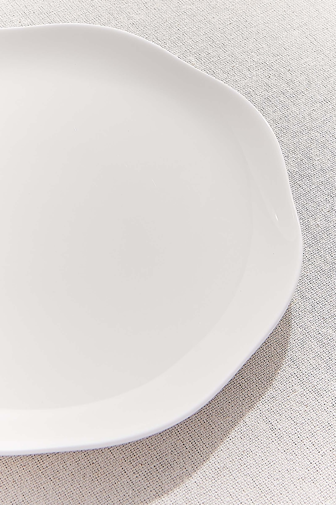 Element Porselen Pasta Tabağı Beyaz