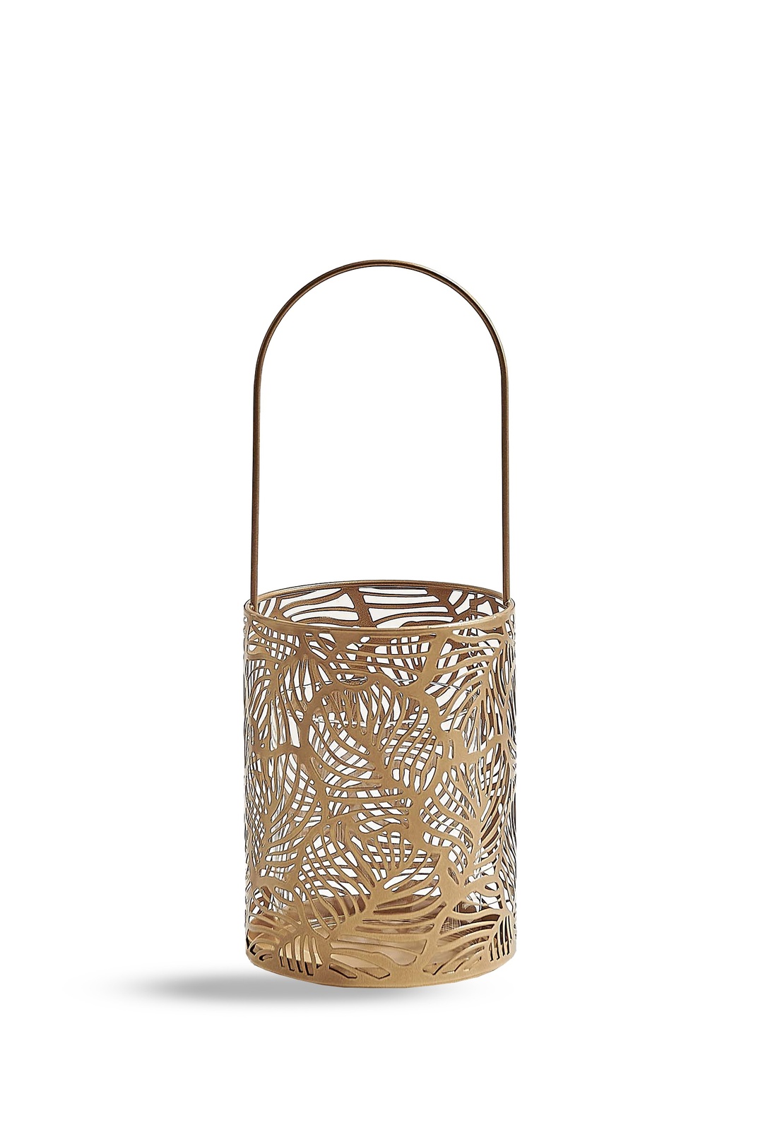 Belgrad Metal Fener 30x11 cm Gold
