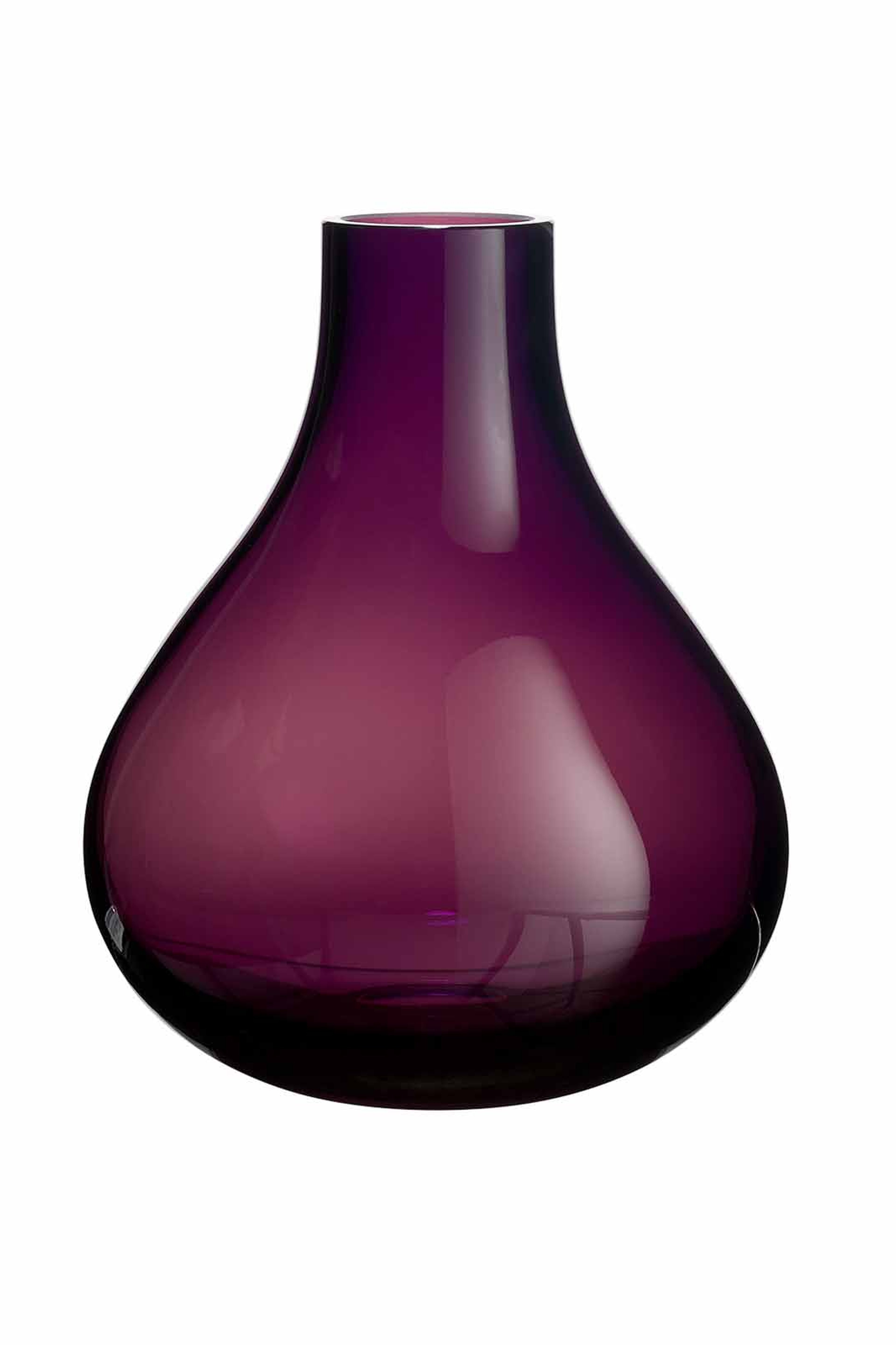 Violet Bulb Vazo 22 cm Mor