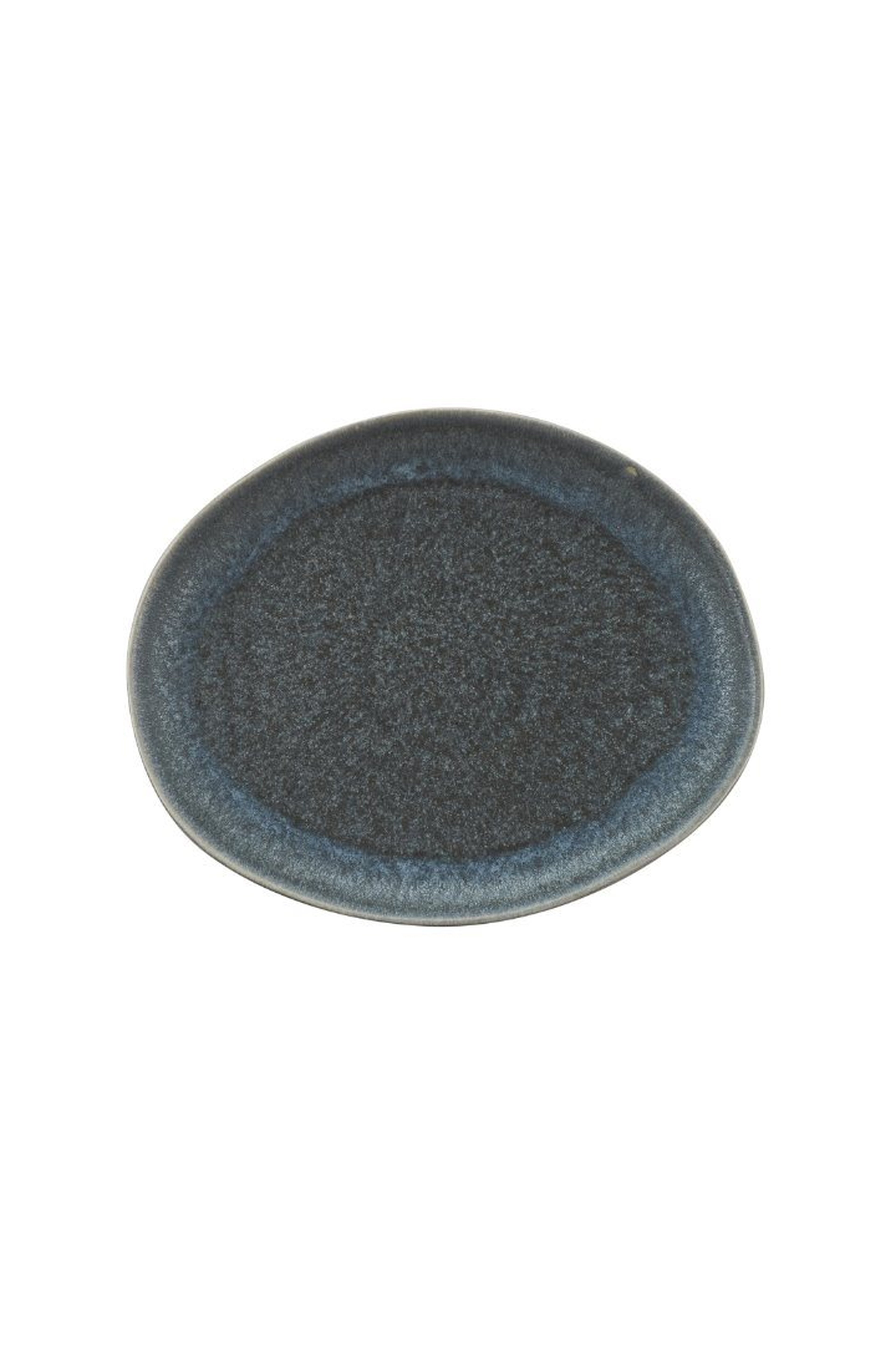 Gray Petra Ceramic Cake Plate