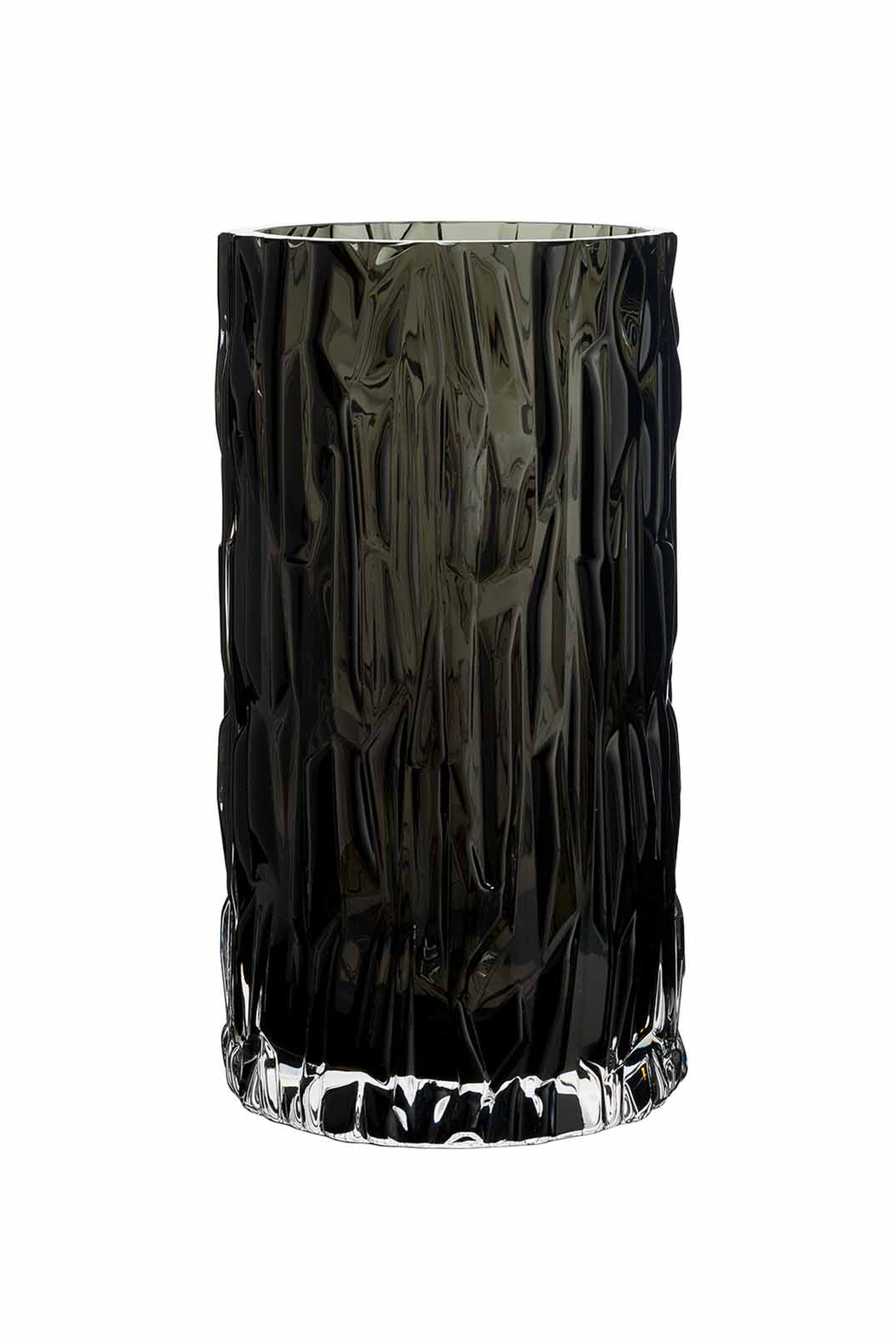 Kabuk Vazo 25 cm Smoke