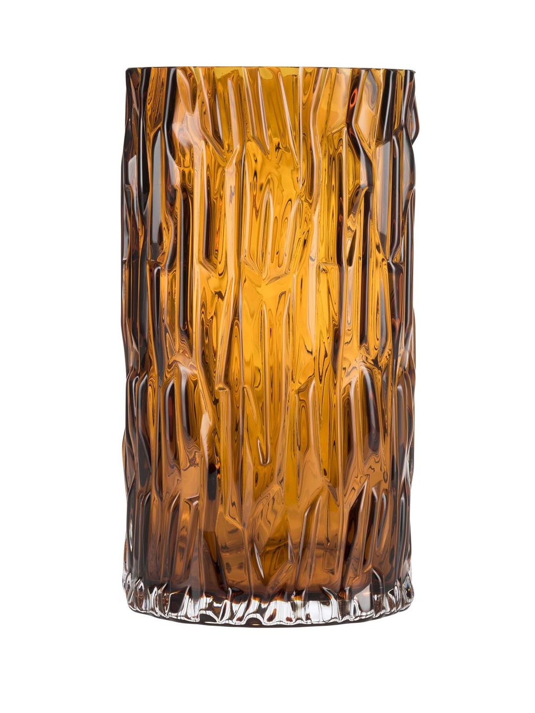 Amber Kabuk Vazo 25 cm