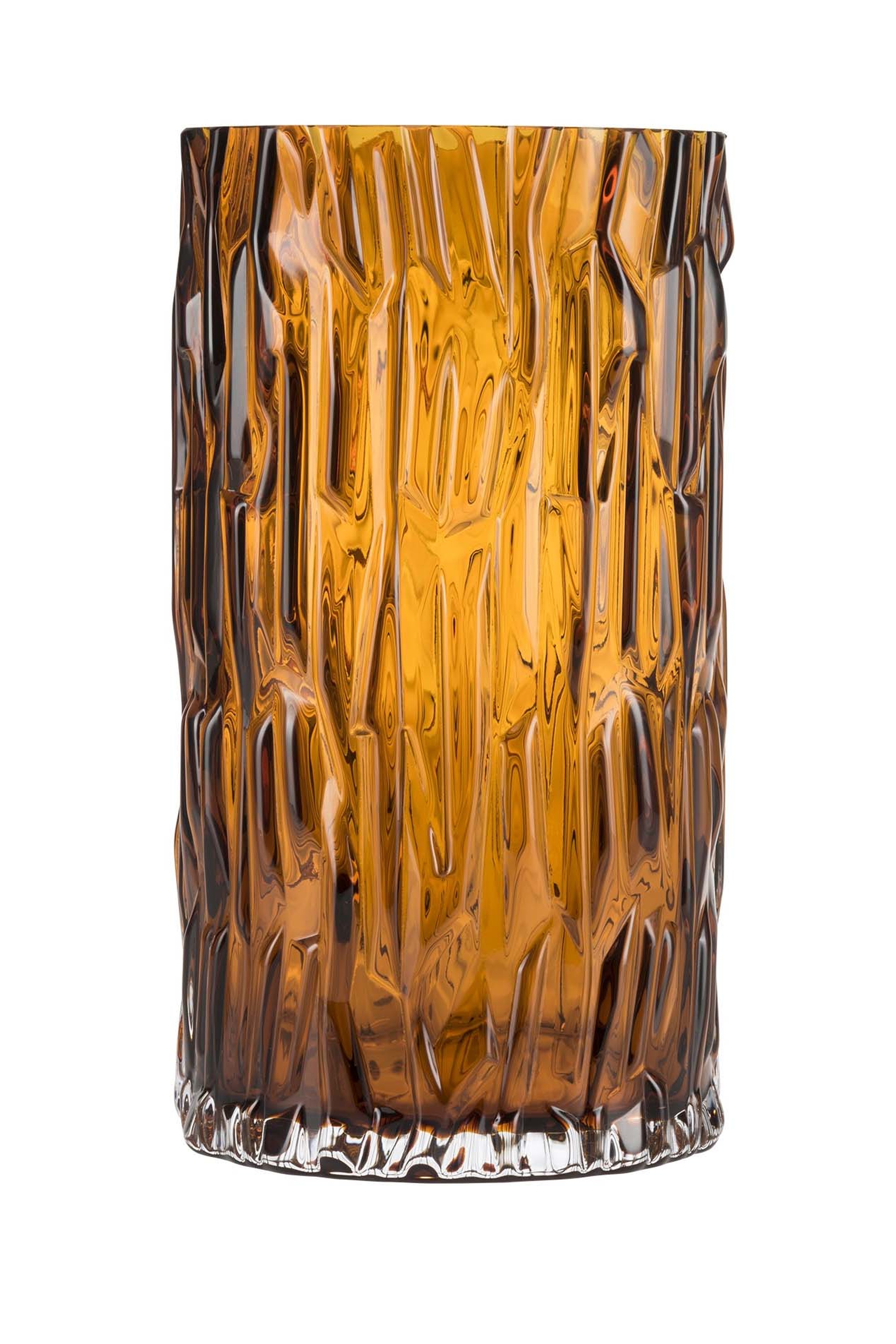 Amber Kabuk Vazo 25 cm