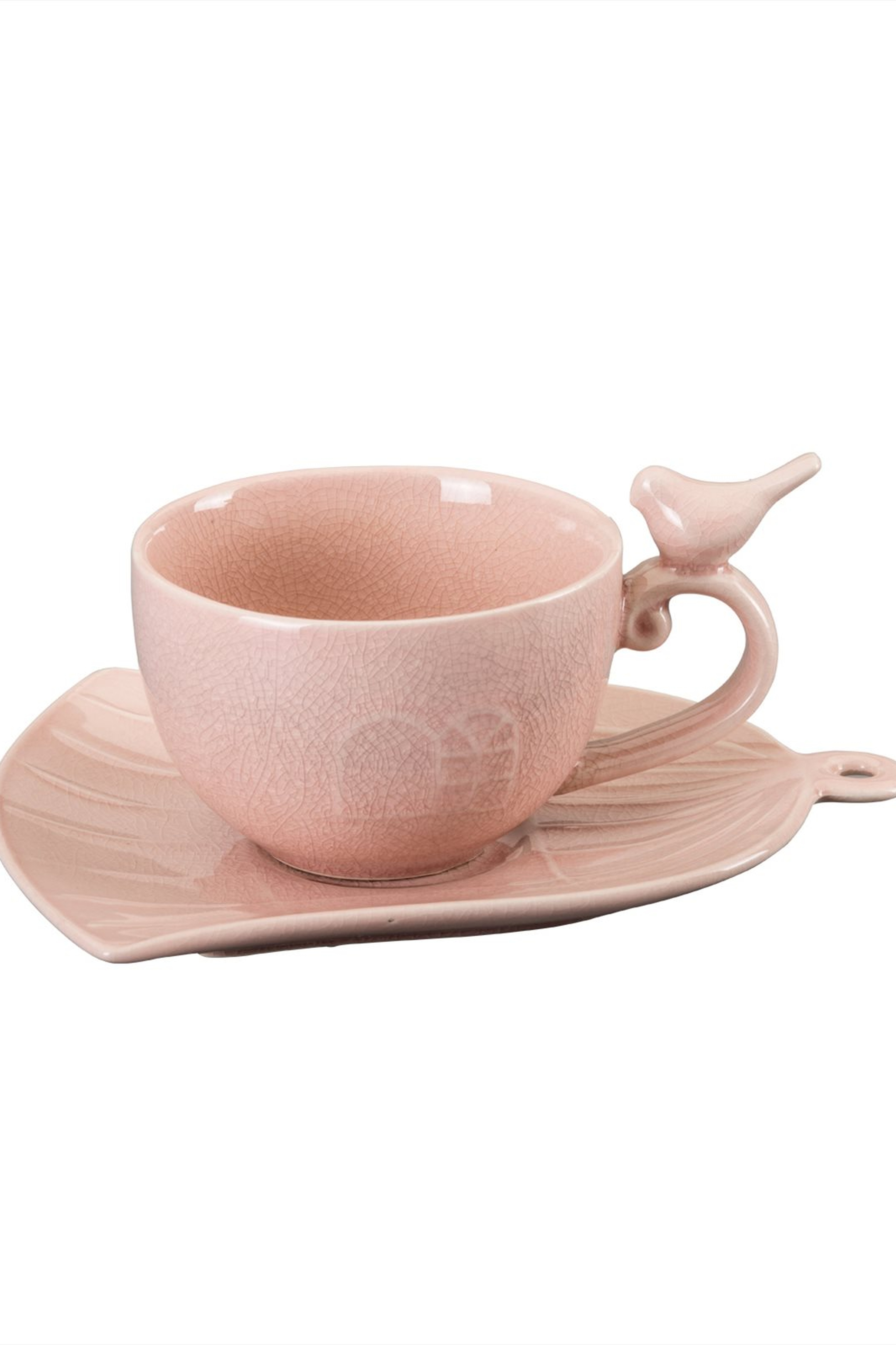 Pink Freedom Ceramic Tea Cup