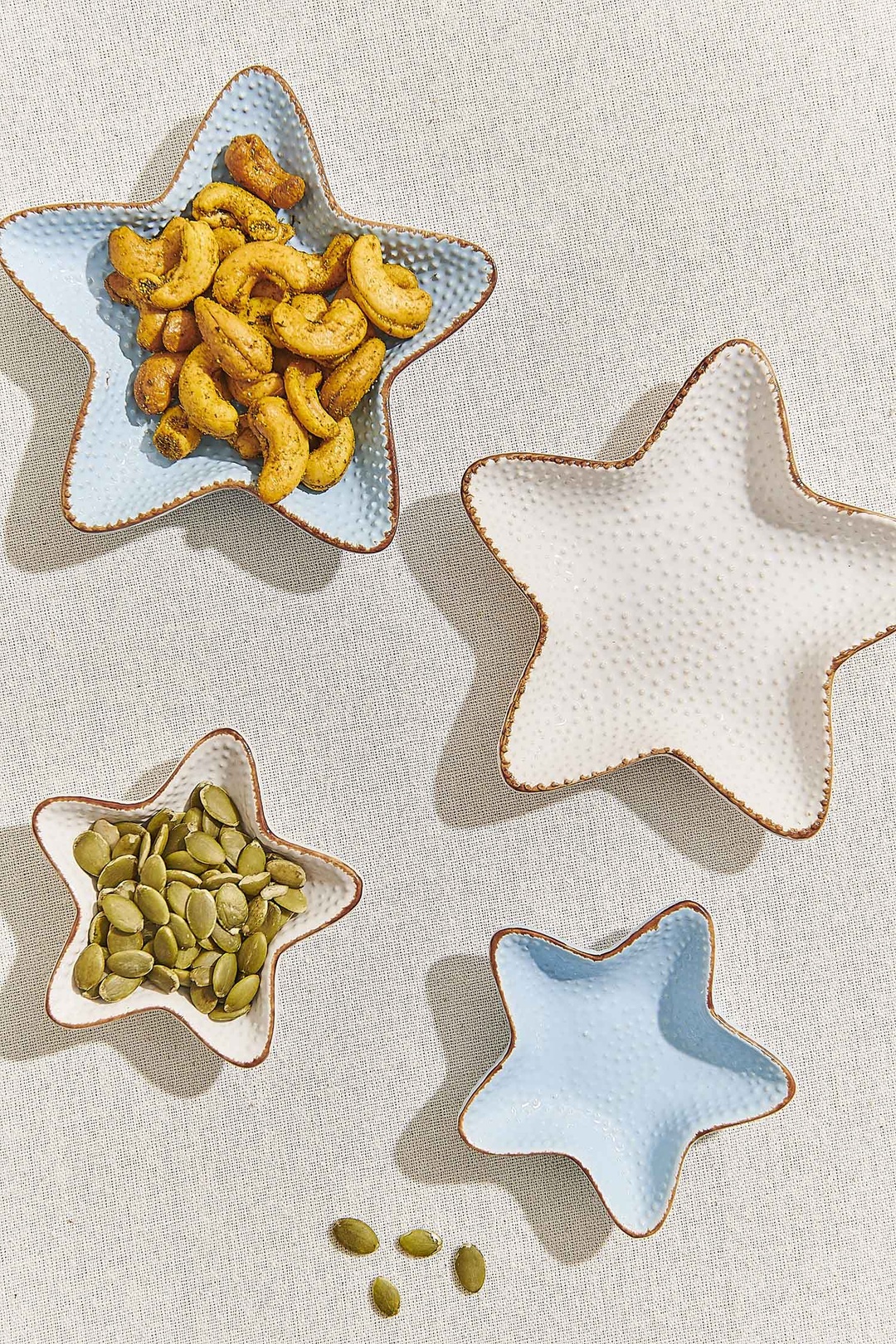 StarFish Seramik Tabak S Mavi