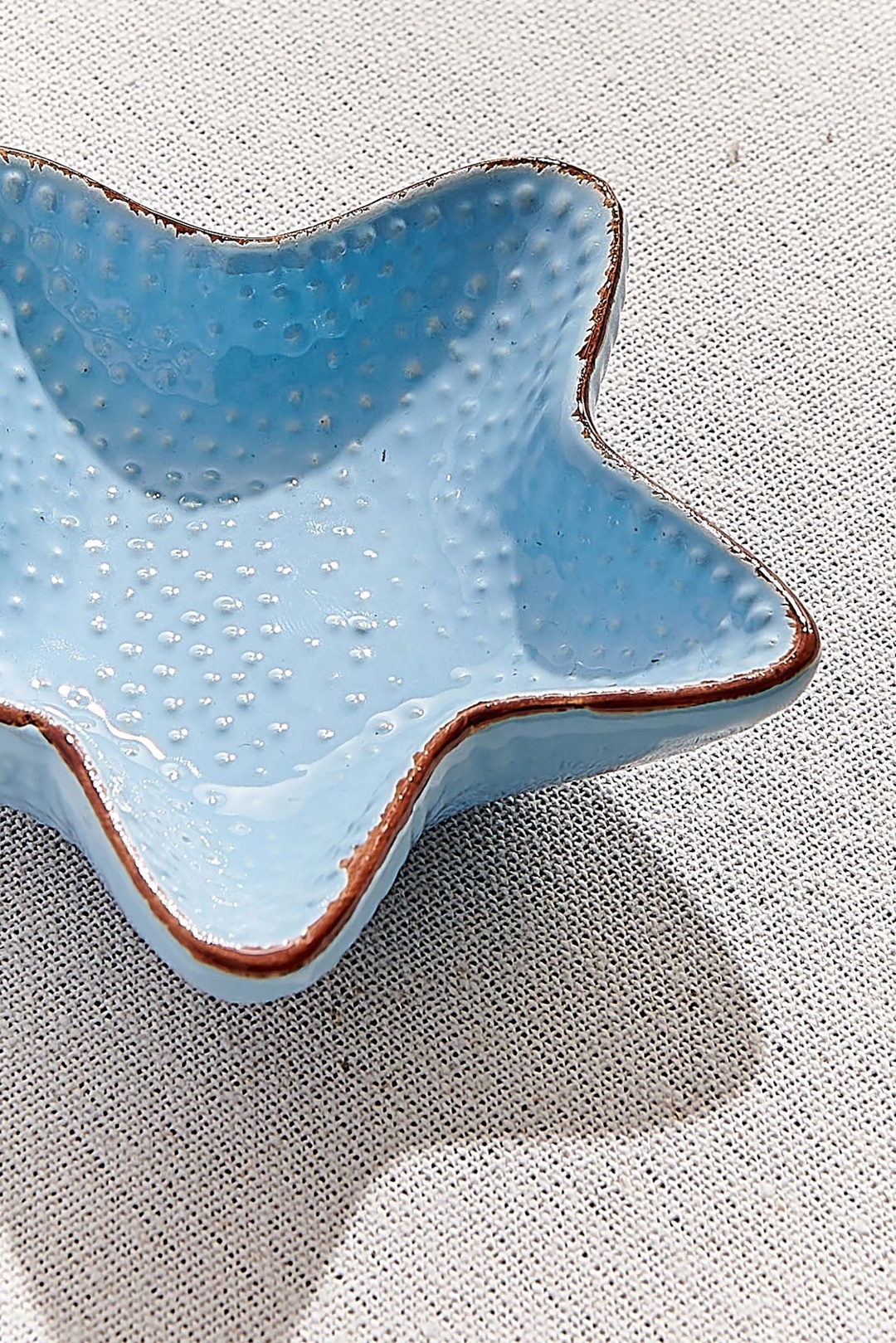 StarFish Seramik Tabak S Mavi