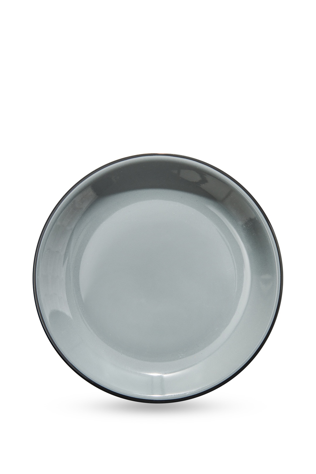 Electrum Seramik Pasta Tabağı Gri