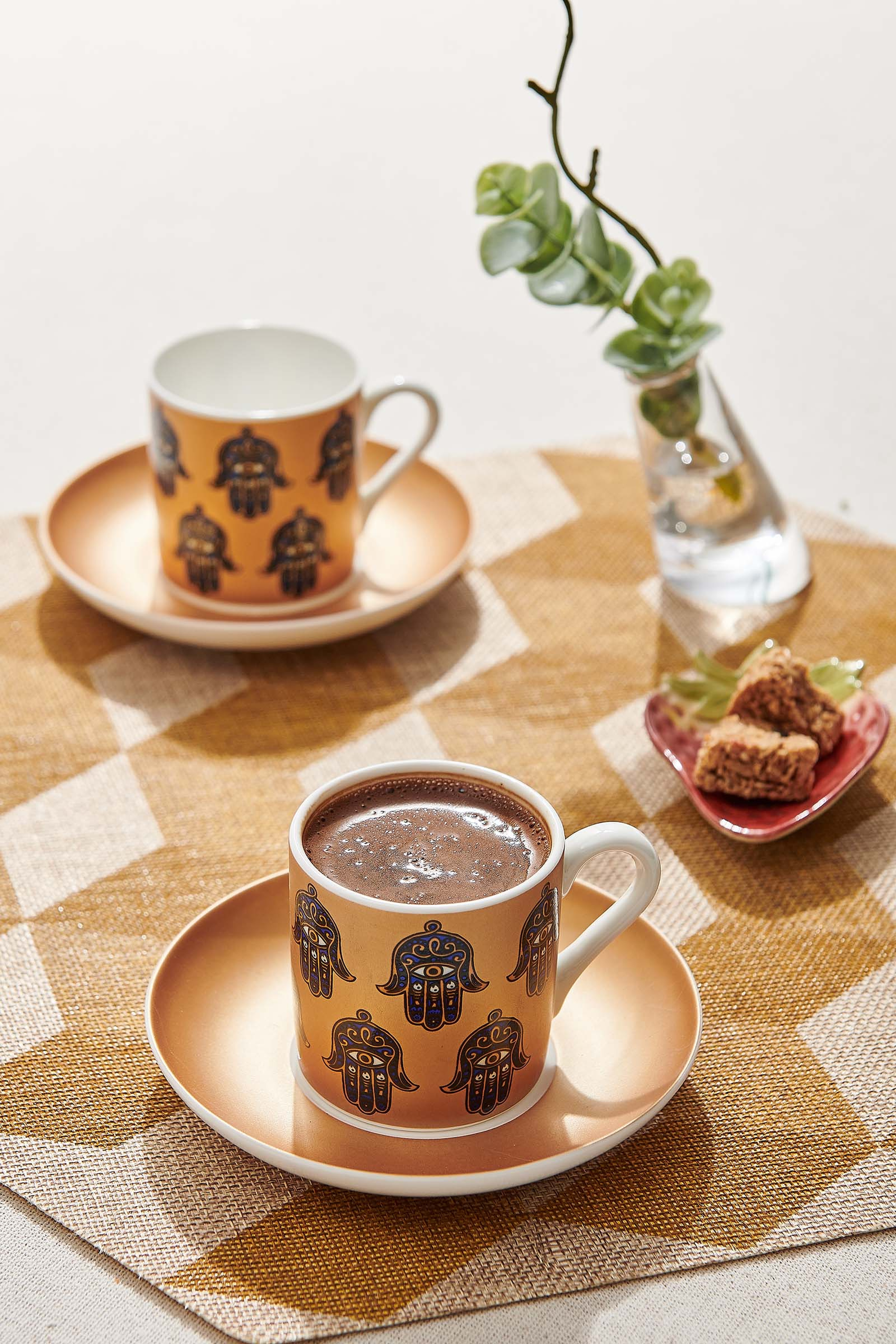 Mavi Fatima 2 Porcelain Cup Set 2 pcs