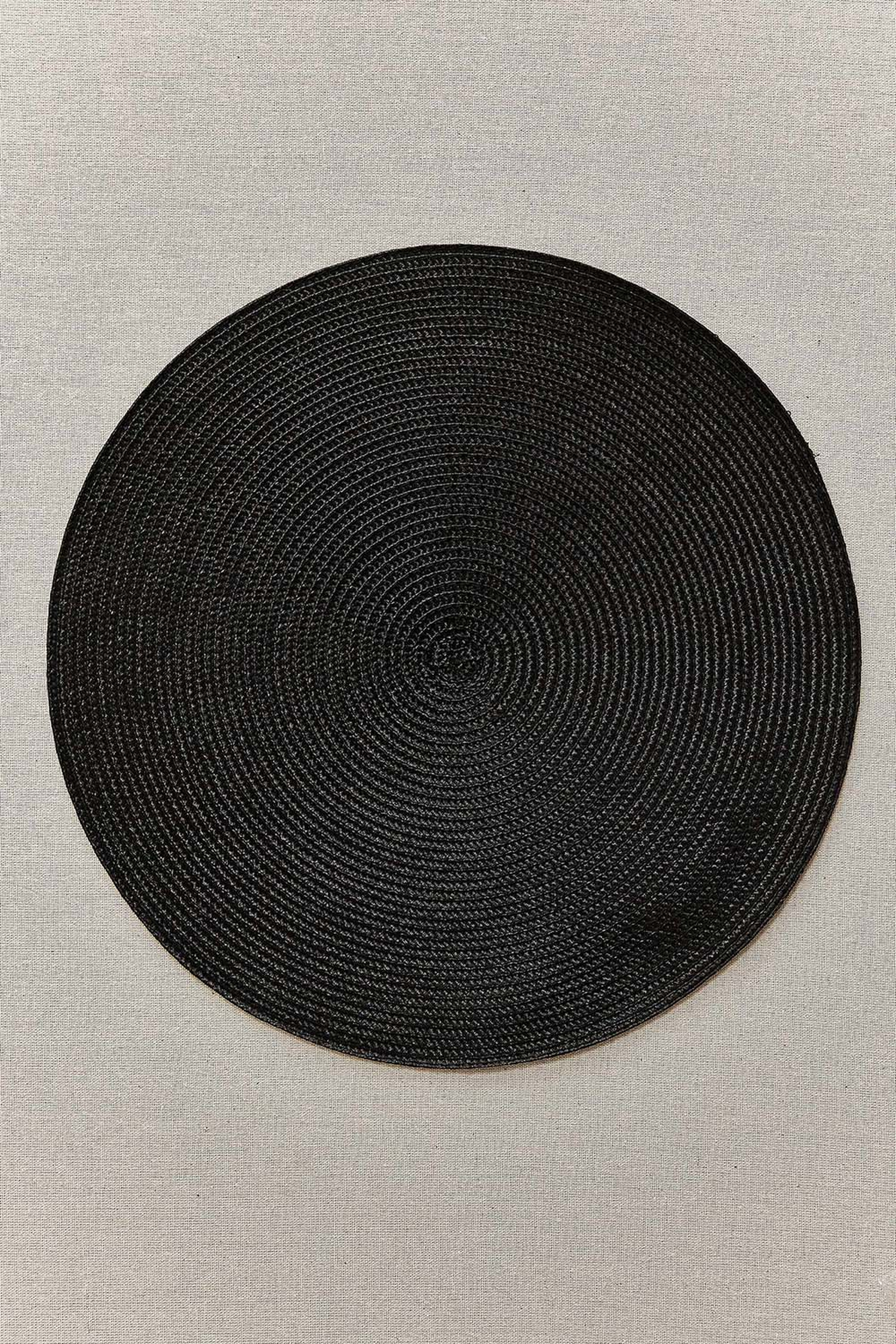 Black Zero Placemat