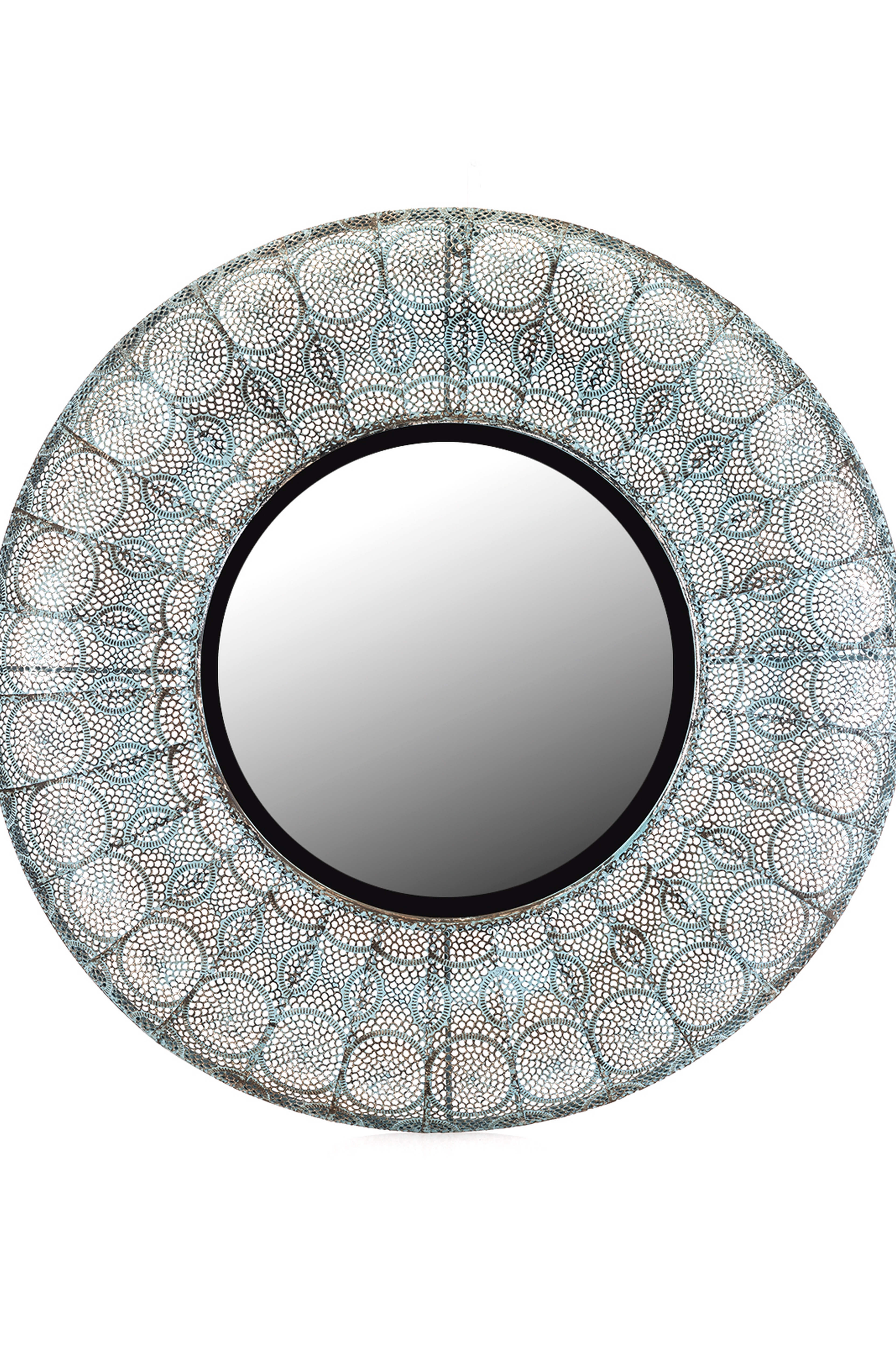 Turquoise Lace Mirror S