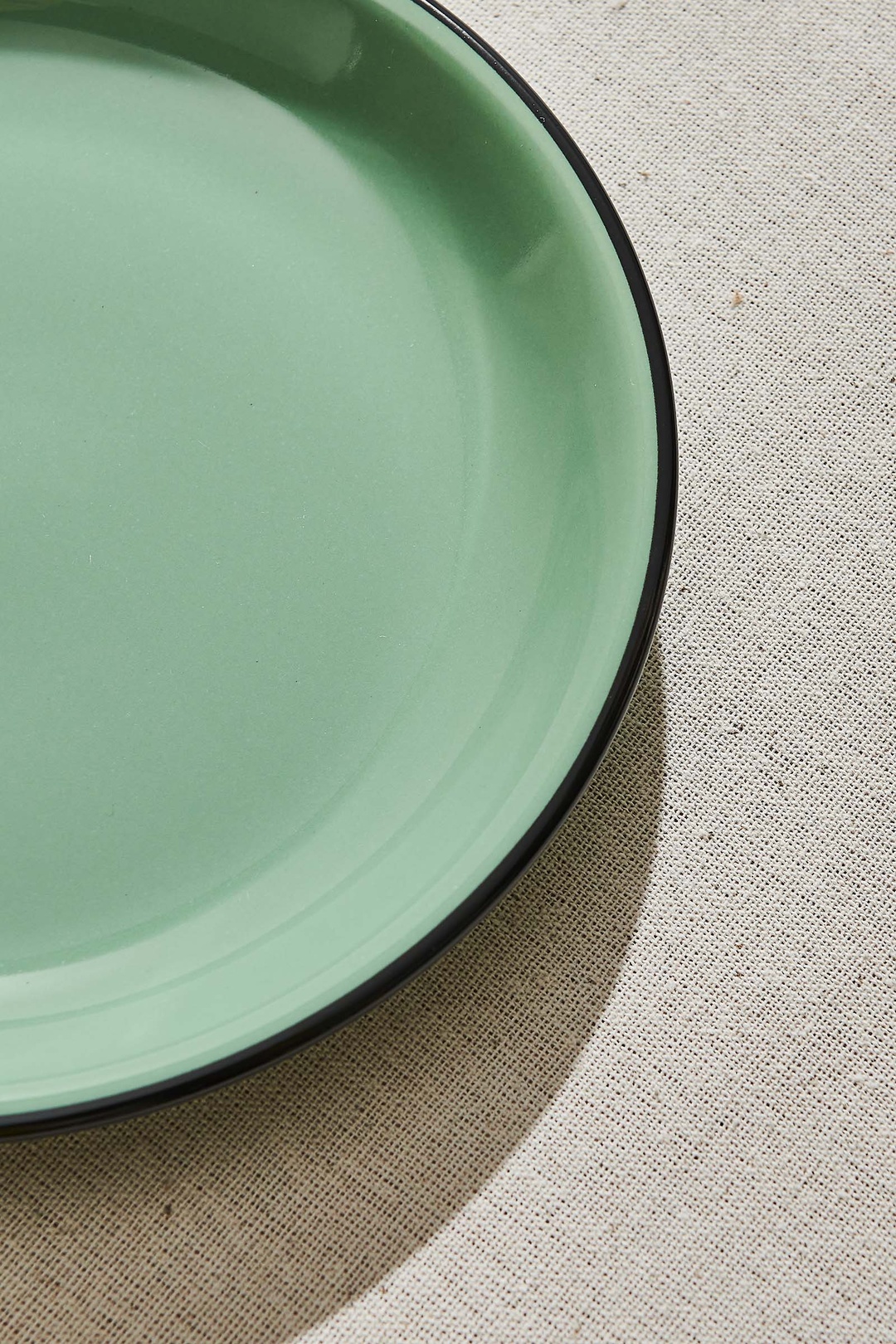 Olive Electrum Seramik Yemek Tabağı