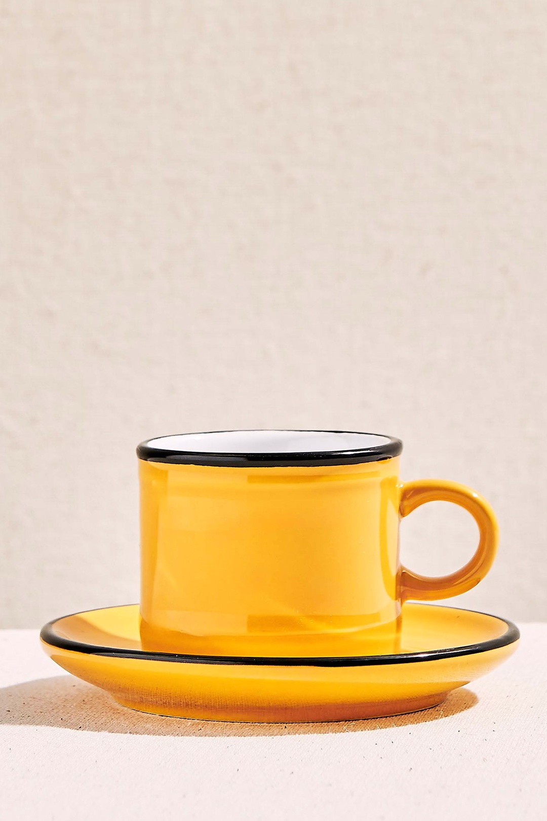 Electrum Seramik Espresso Fincanı Sarı
