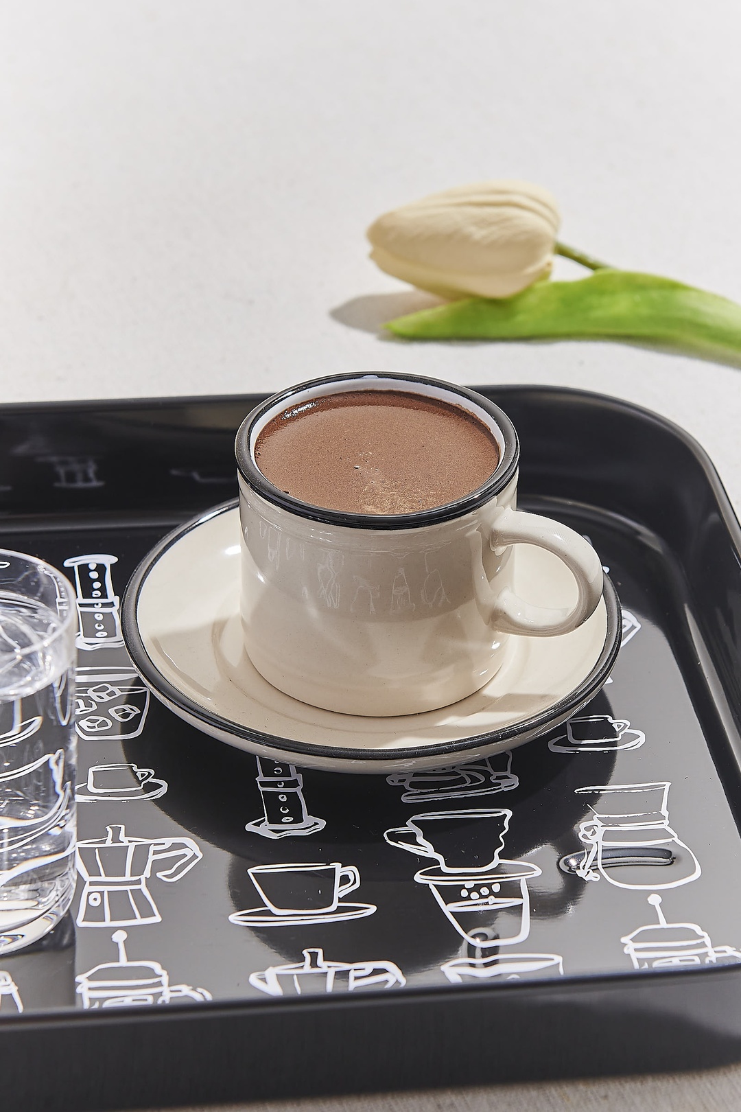 Electrum Seramik Espresso Fincanı Kemik