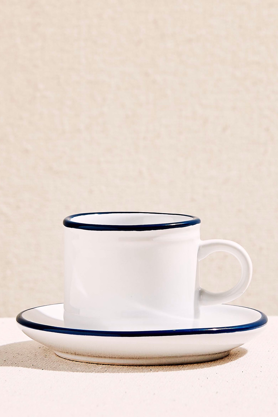 Electrum Seramik Espresso Fincanı Beyaz