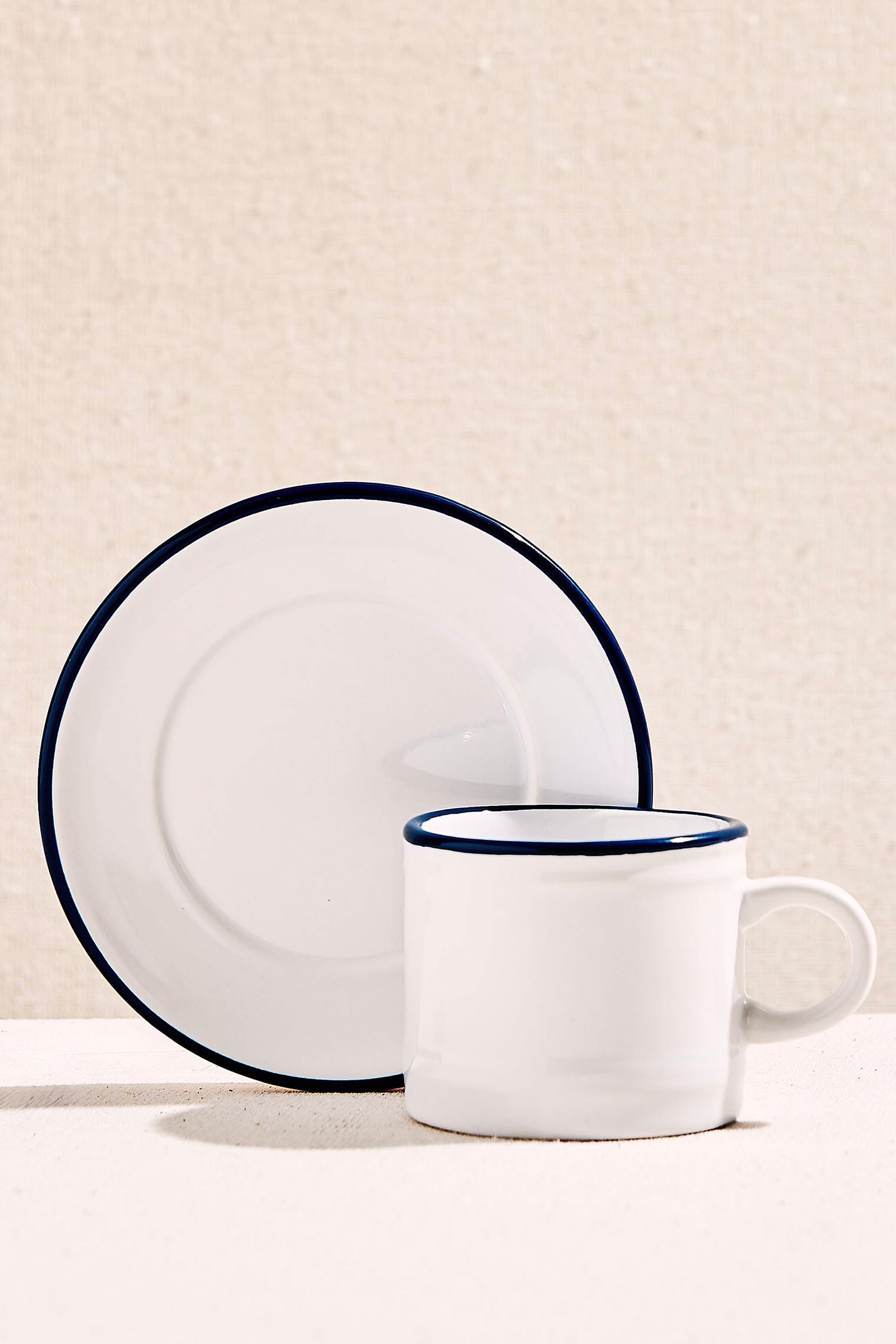 Electrum Seramik Espresso Fincanı Beyaz