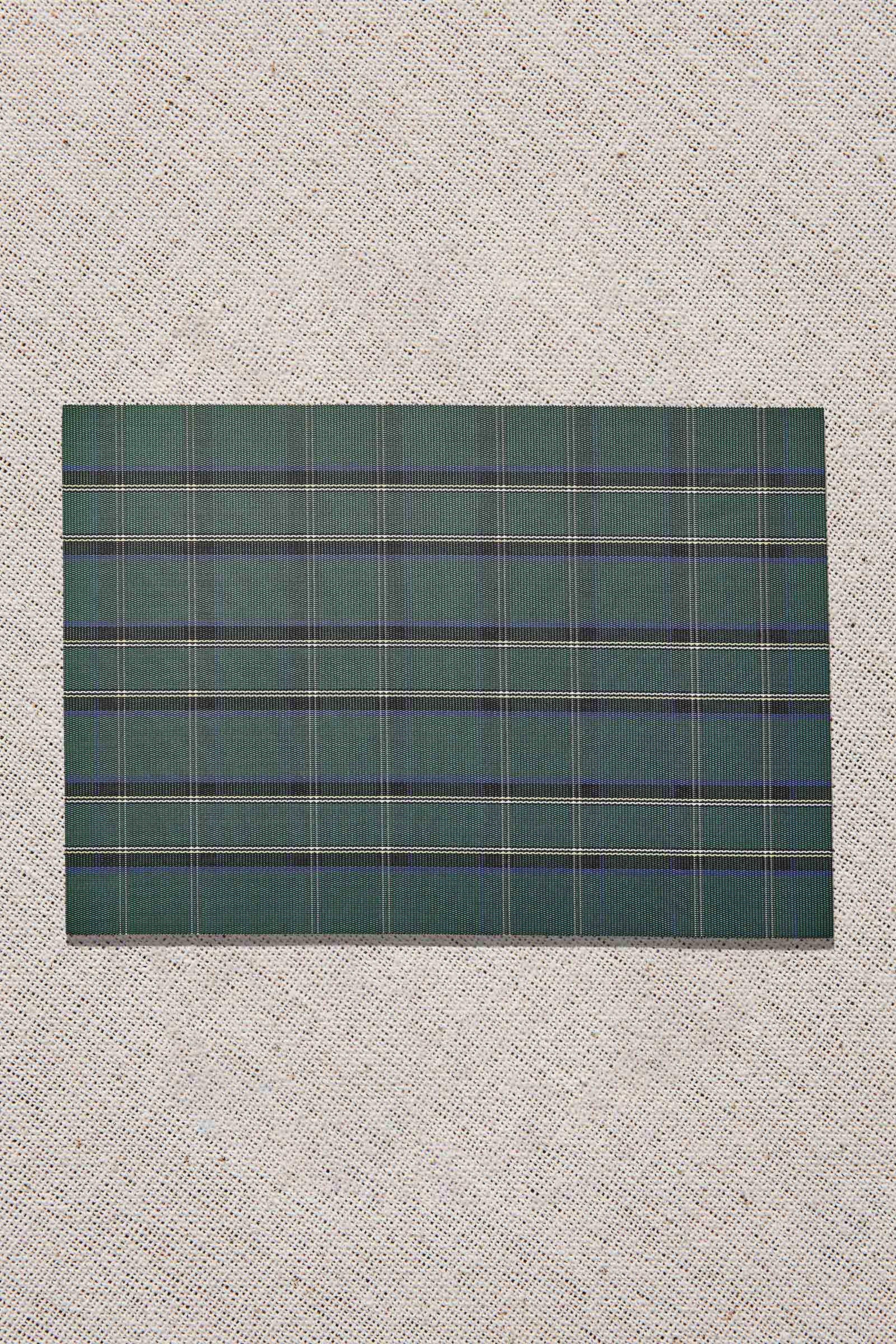 Green Plaid American Service