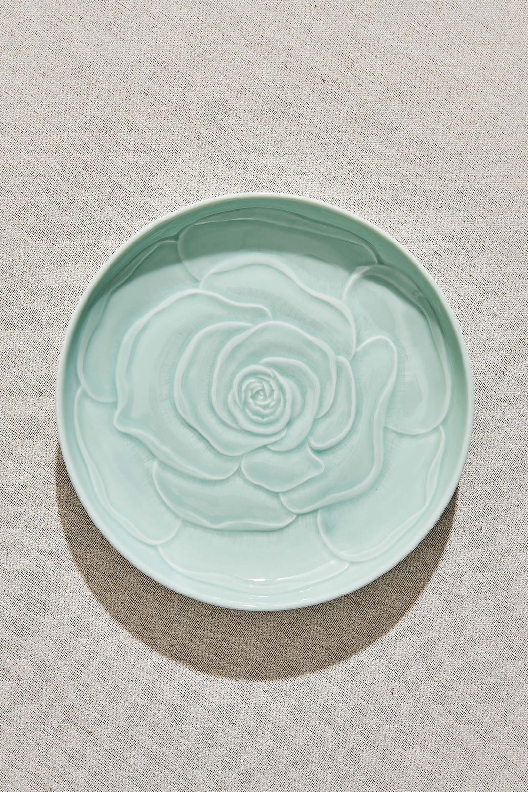 Rose Seramik Pasta Tabağı Yeşil