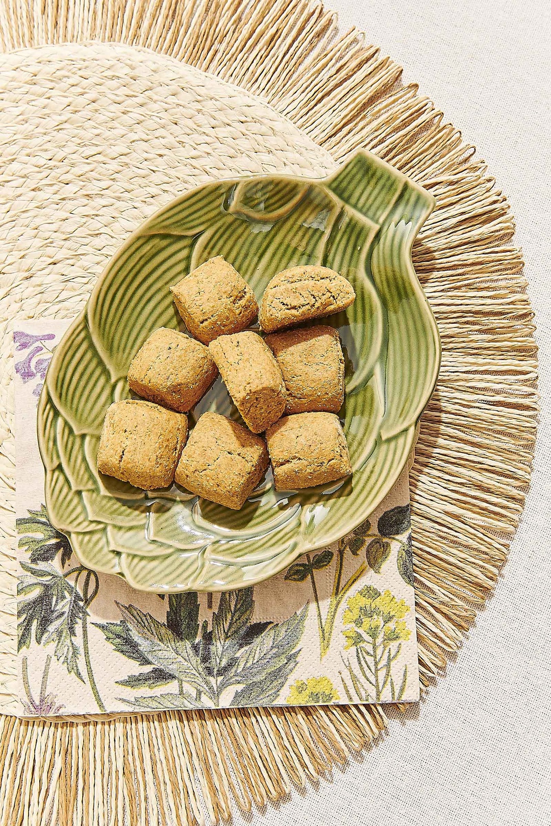 【ひまわり】エマブリッジ・ウォーター　Artichoke Plate Artichoke Medium Oval Platter – Angela Reed