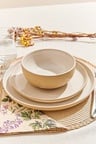 Eco Seramik Pasta Tabağı Beyaz