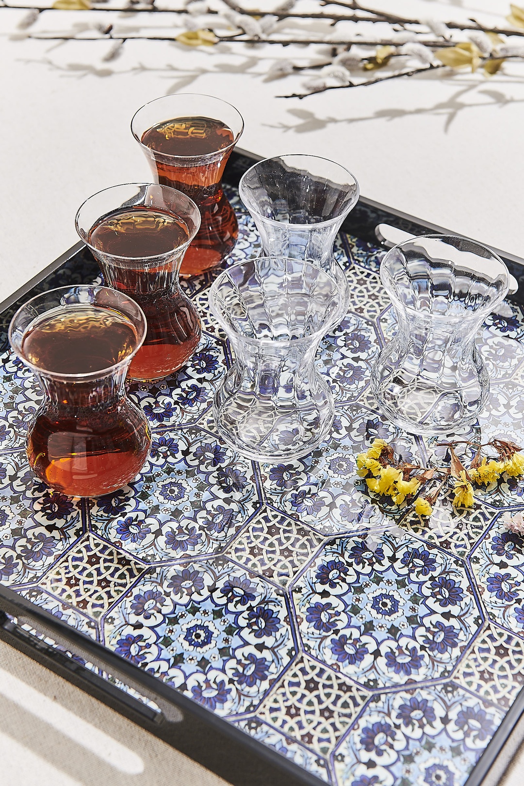 6'lı Emirgan Çay Bardağı
