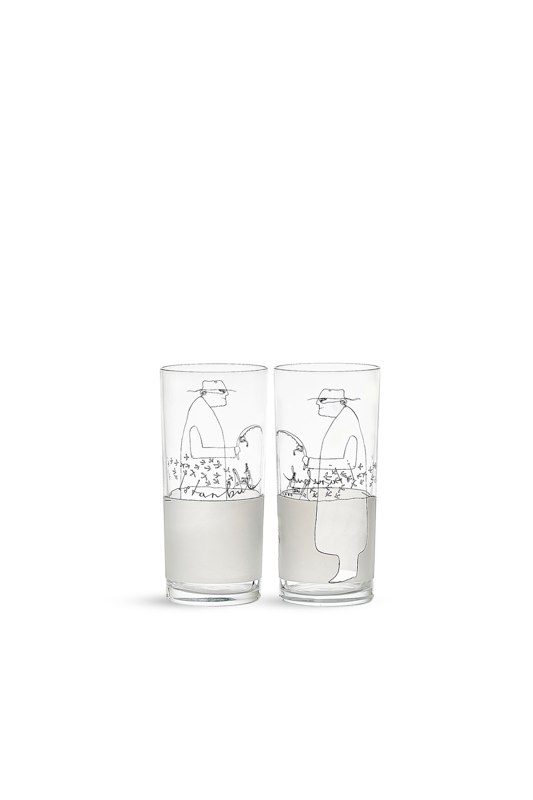 Behiç Ak Rakı Bardağı Seti 2'li