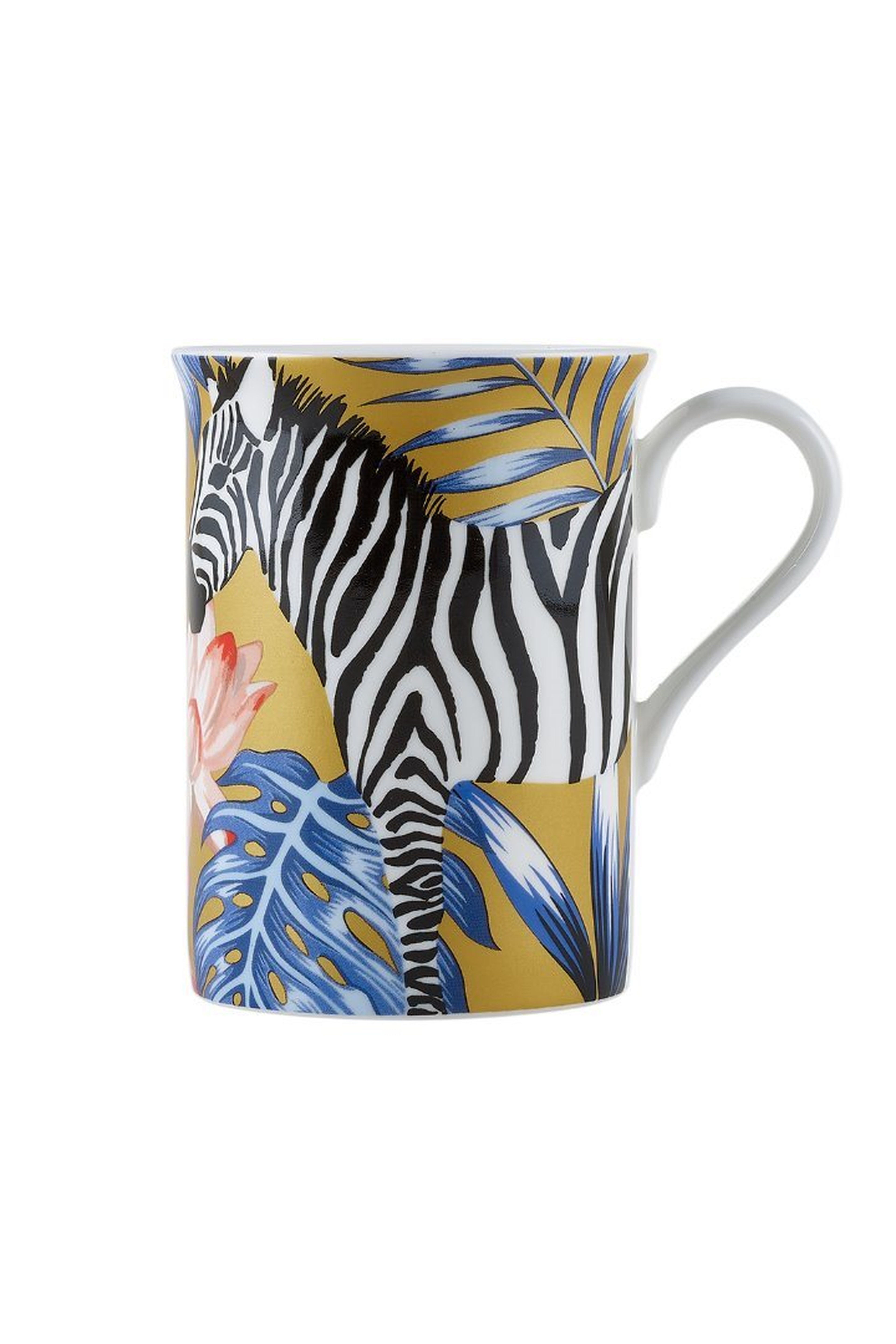 Zebra Porselen Kupa