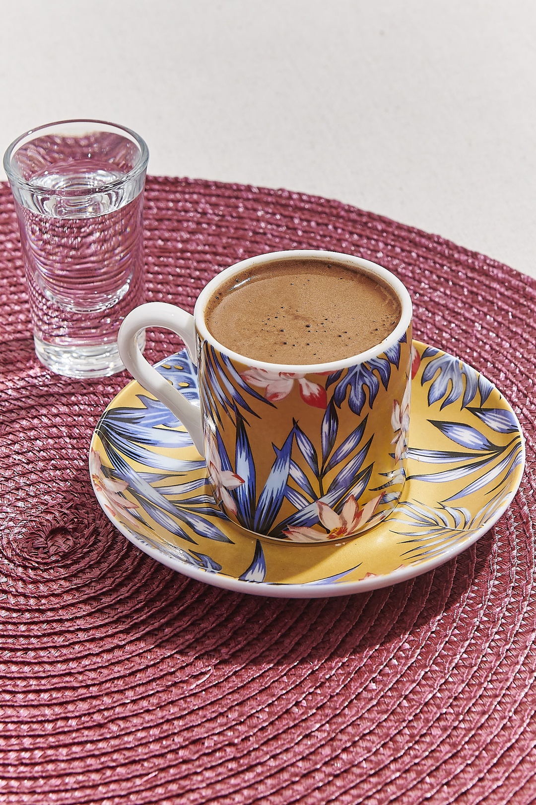 Zebra Porselen Kahve Fincanı