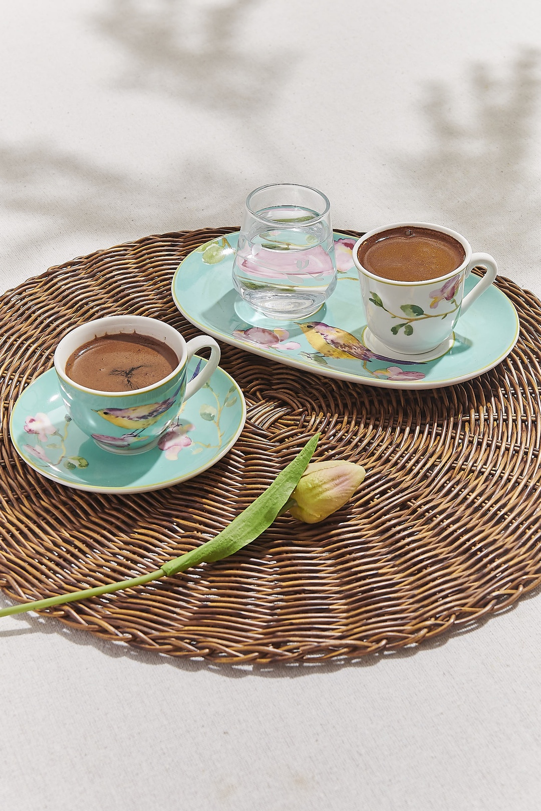 Aşiyan Porselen Espresso Fincanı Mavi