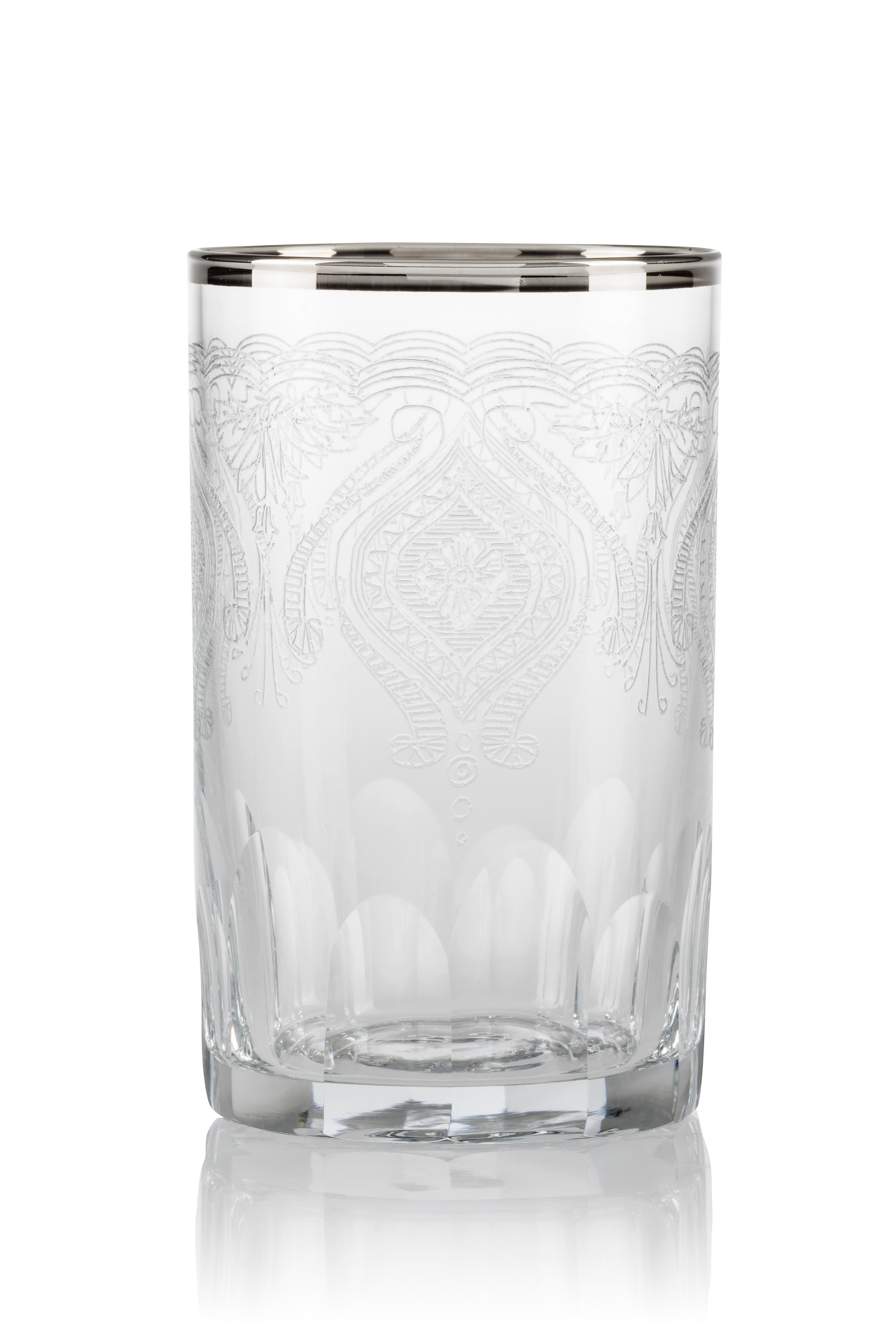Cemre Platinum Coffee Water Glass 6 pcs
