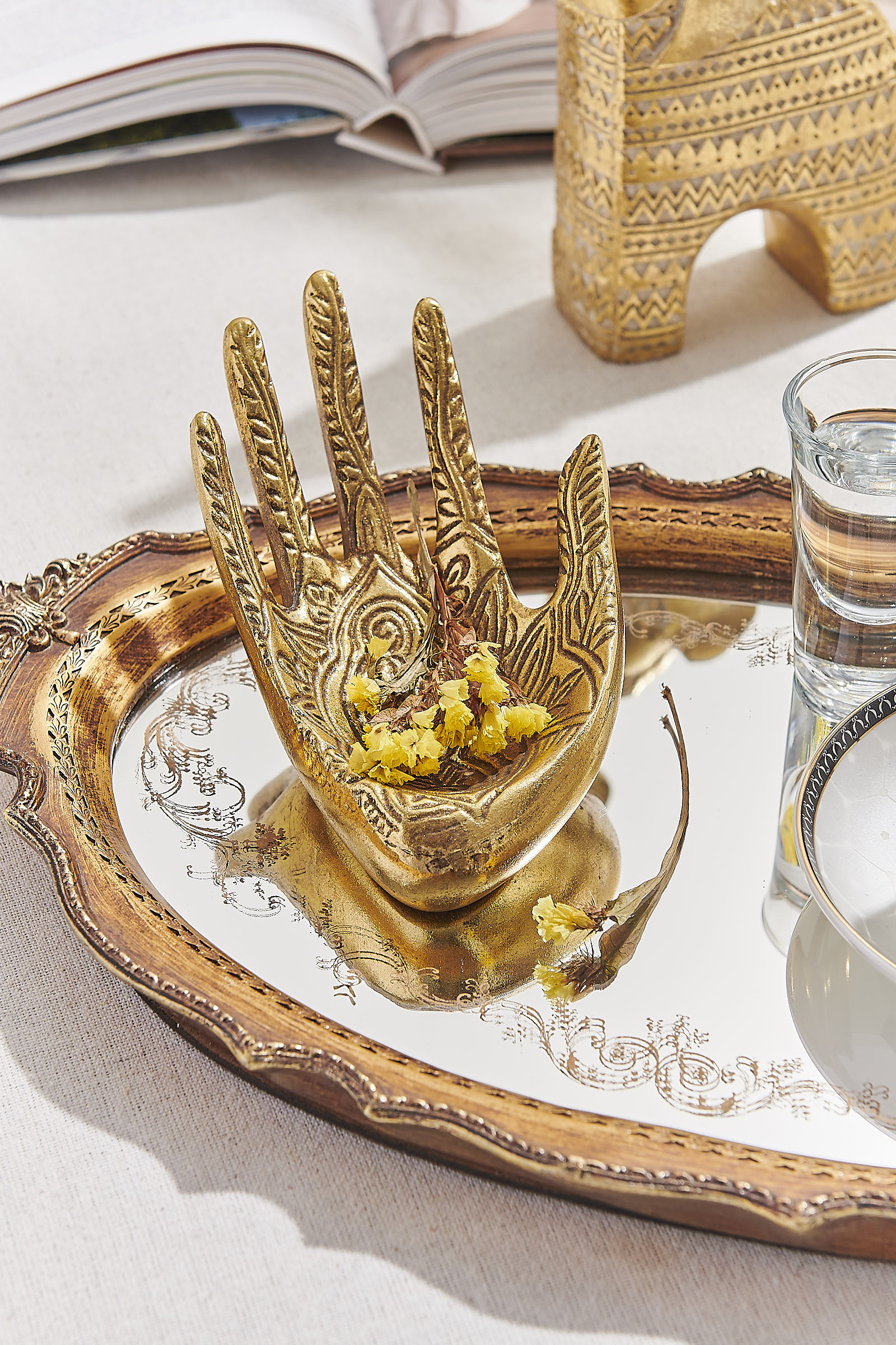 Gold Hand Decorative Object Price - Paşabahçe
