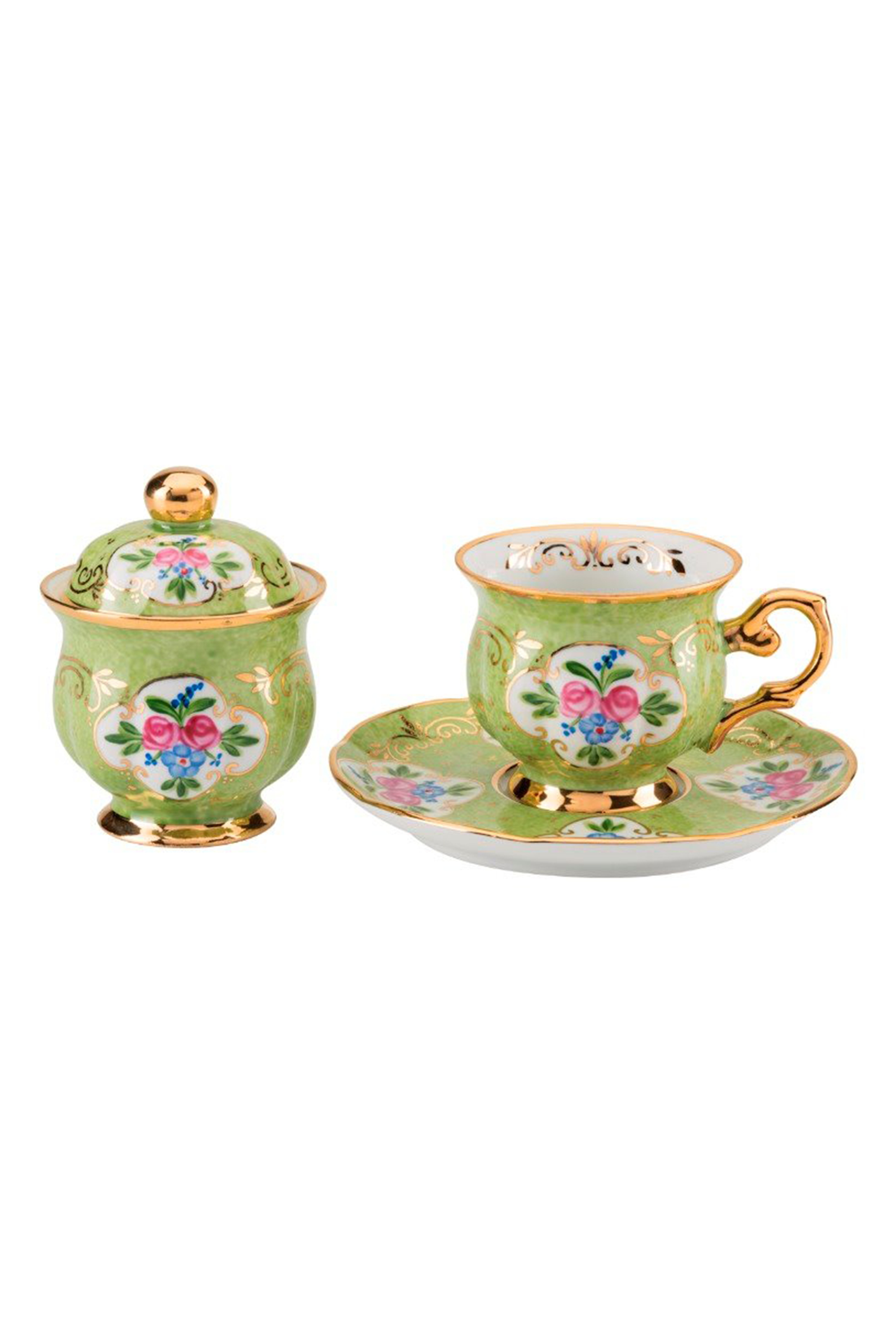 Maya Bombede Rose Coffee Set