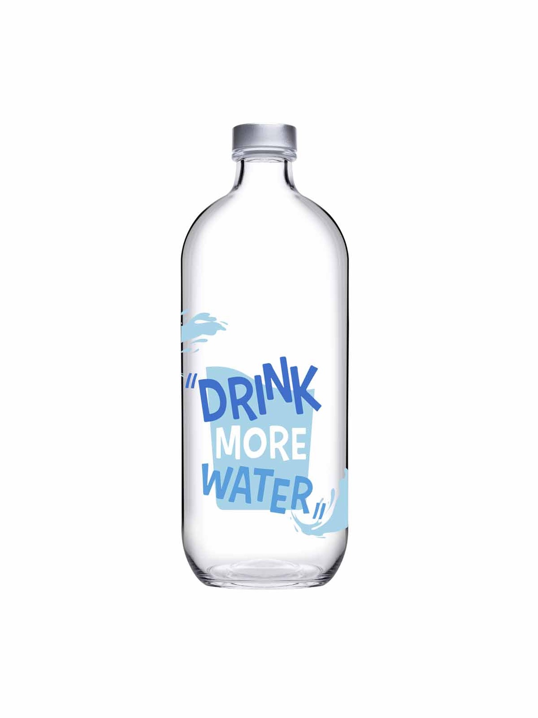 Iconic Şişe 1100 CC "Drink more water"""