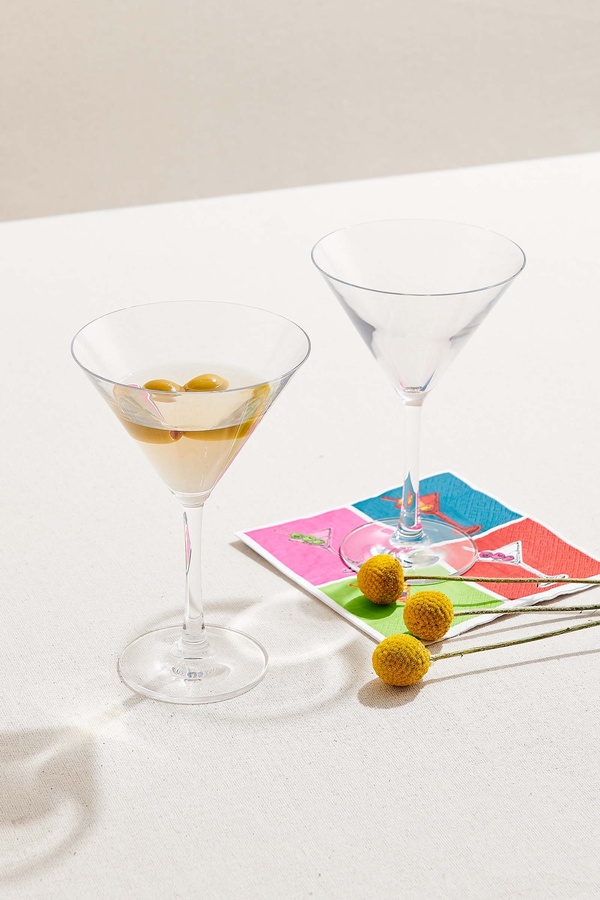 Нюдовый стакан Reserva Martini