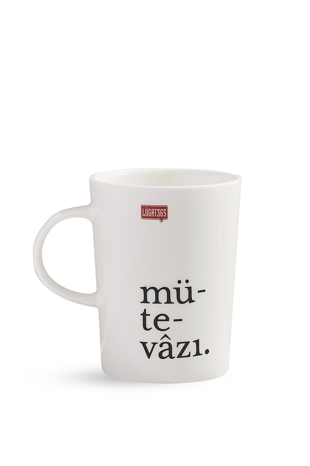 Krem Mütevazı Porselen Kupa