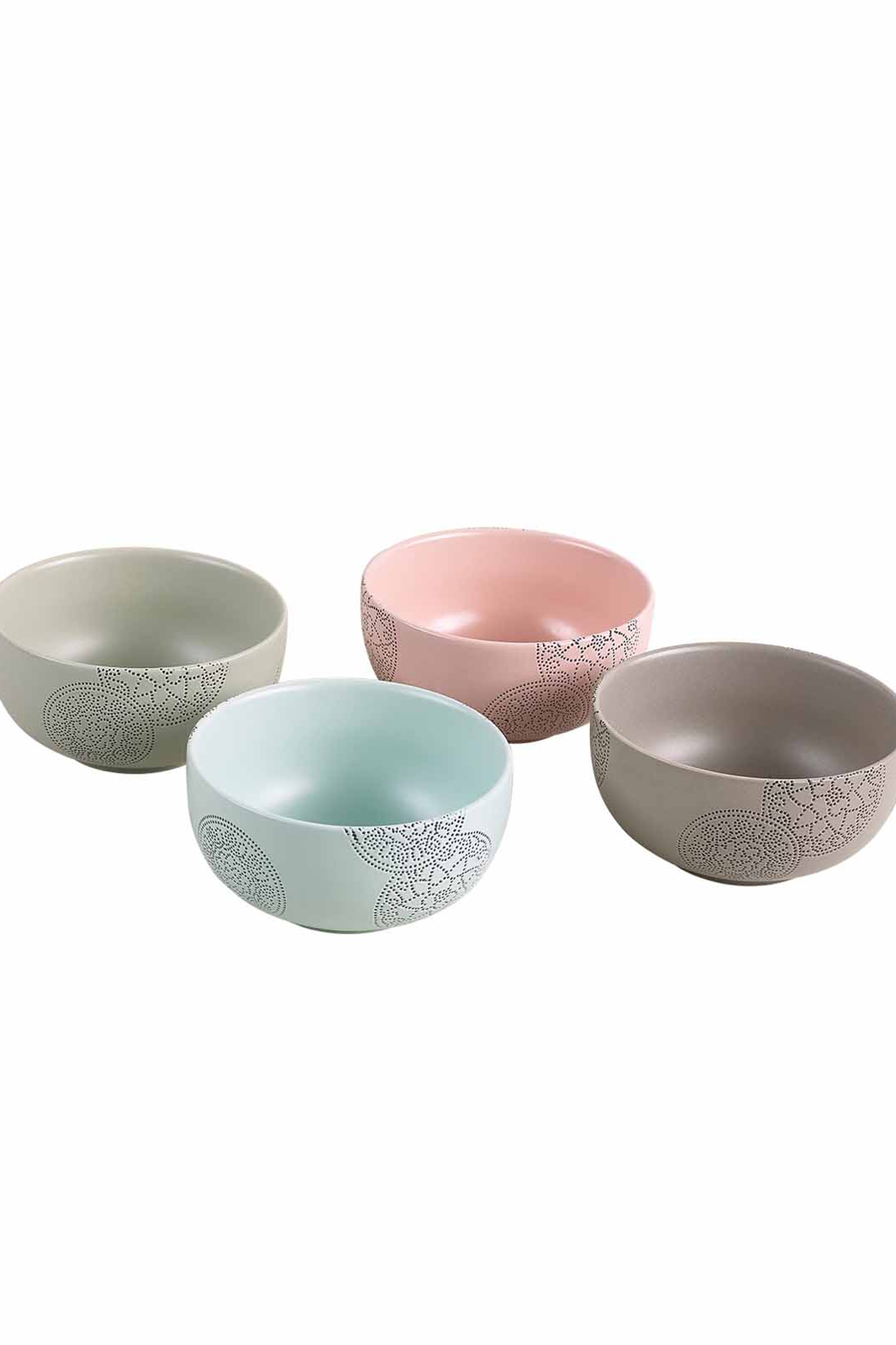 Seal Ceramic 4-piece Bowl Set