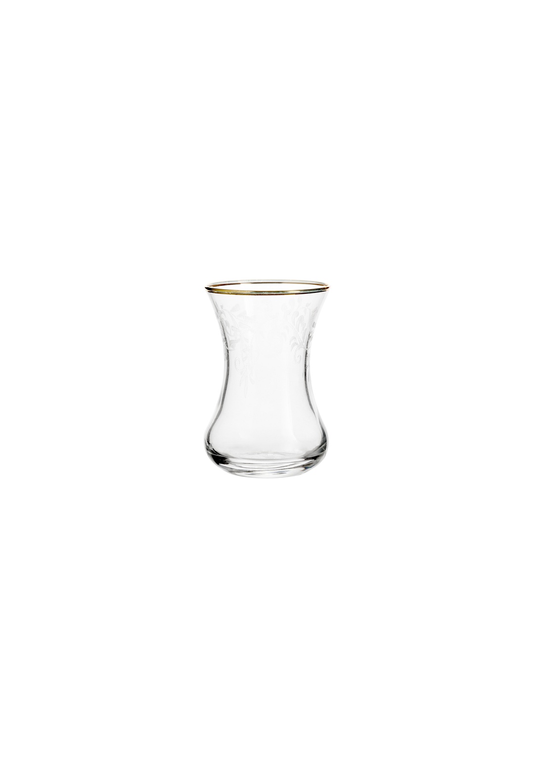 Gold Romantik Çay Bardağı