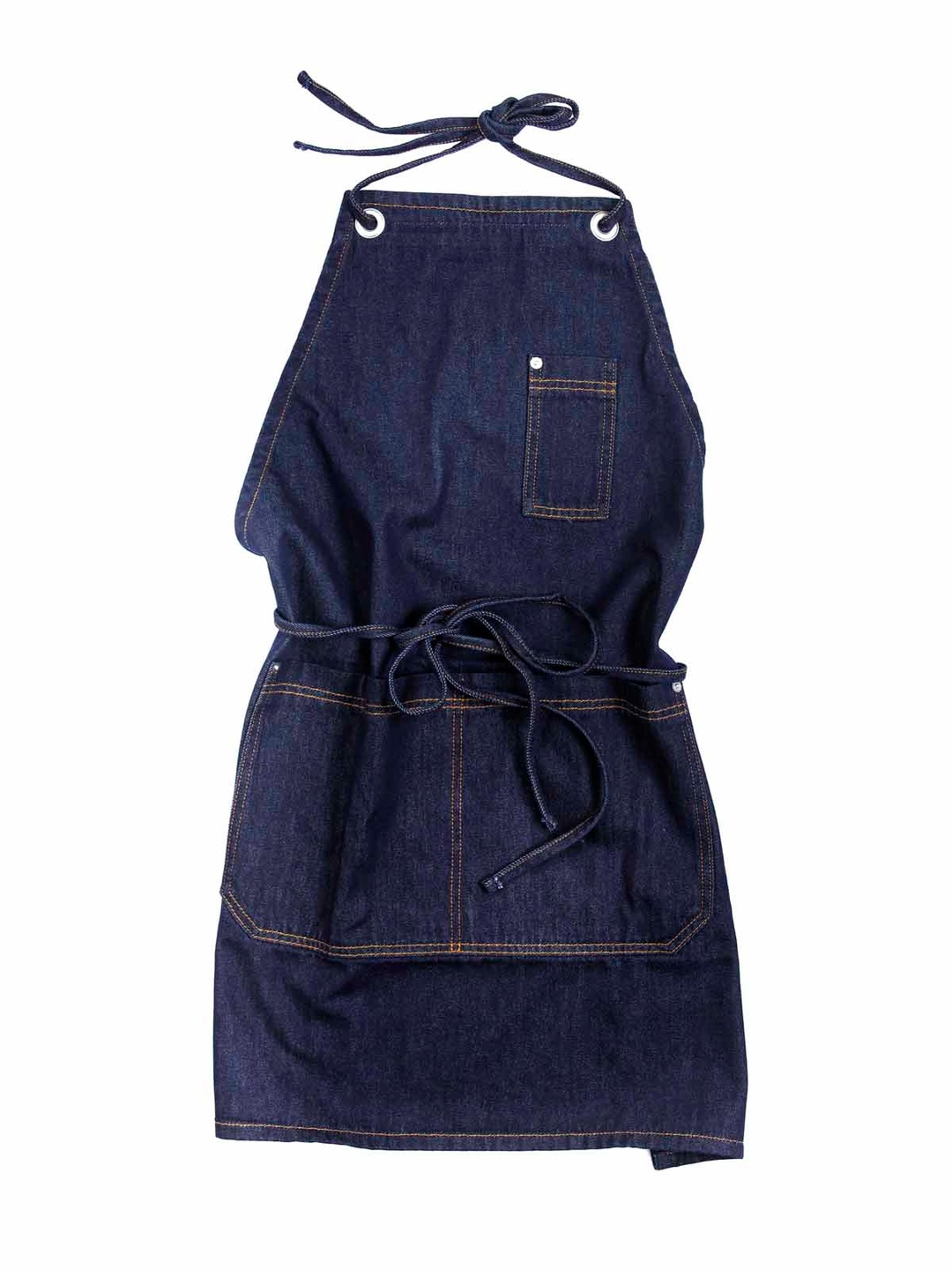 Denim Mutfak Önlüğü Lacivert