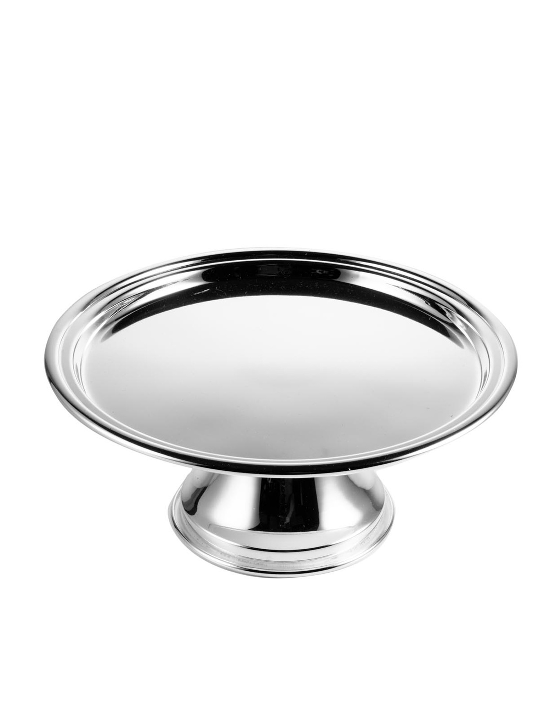 Kaplama Kek Standı 25 Cm Silver