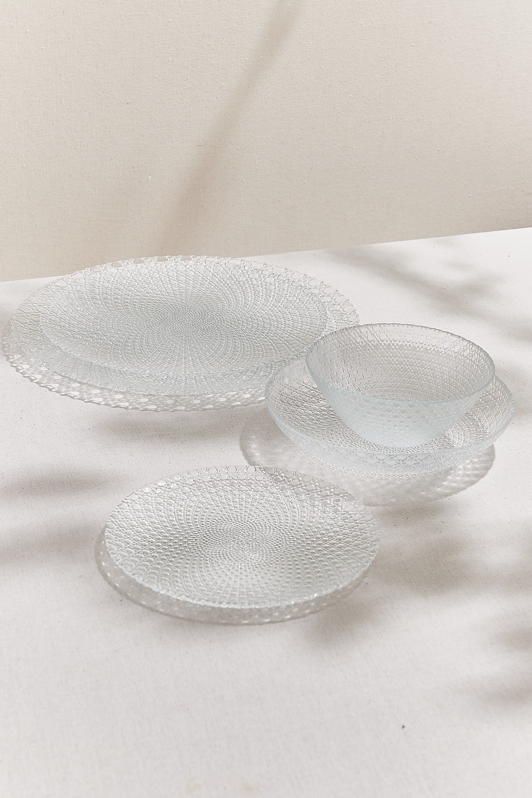 Rattan Çukur Tabak