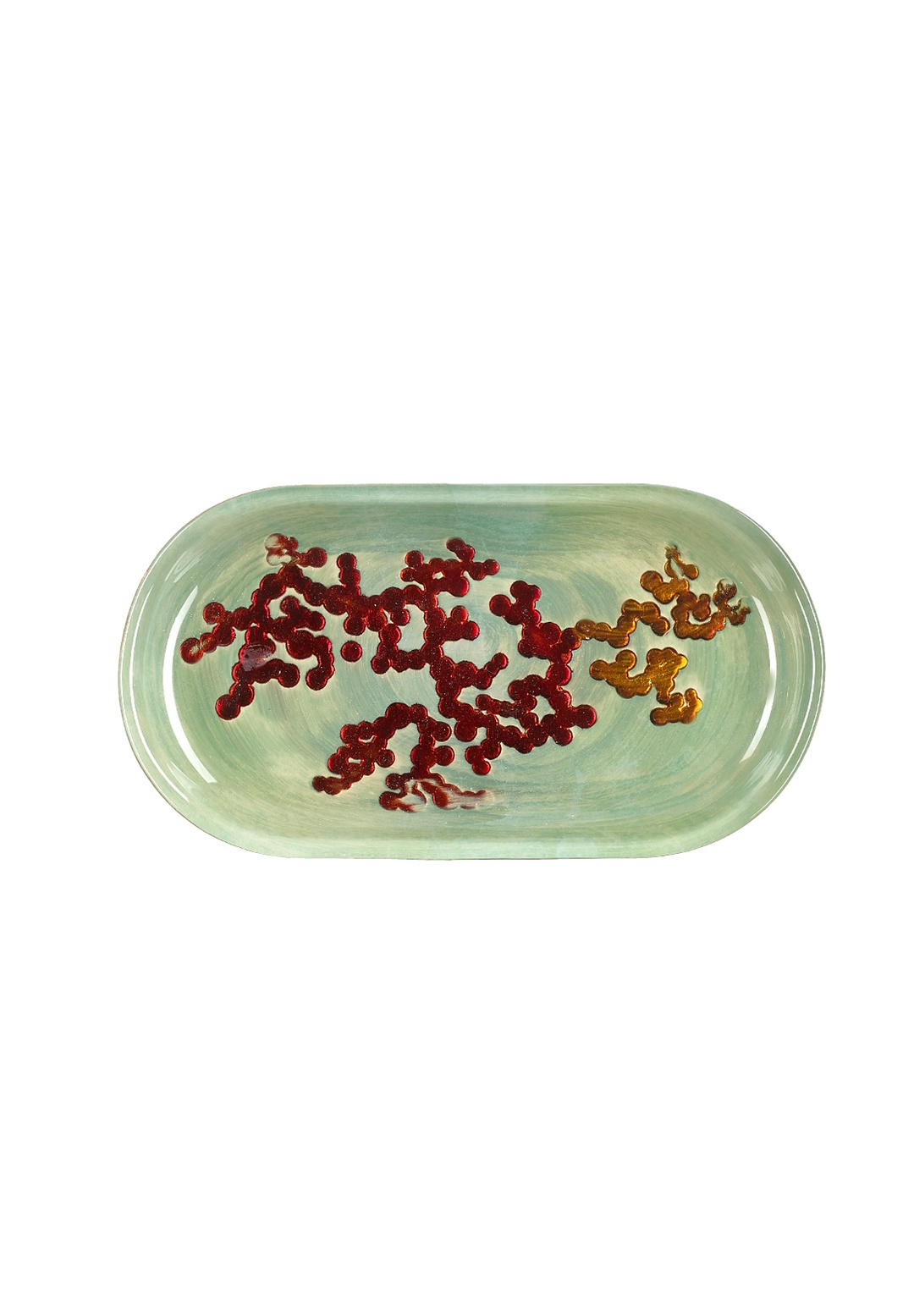 Mercan Oval Tabak