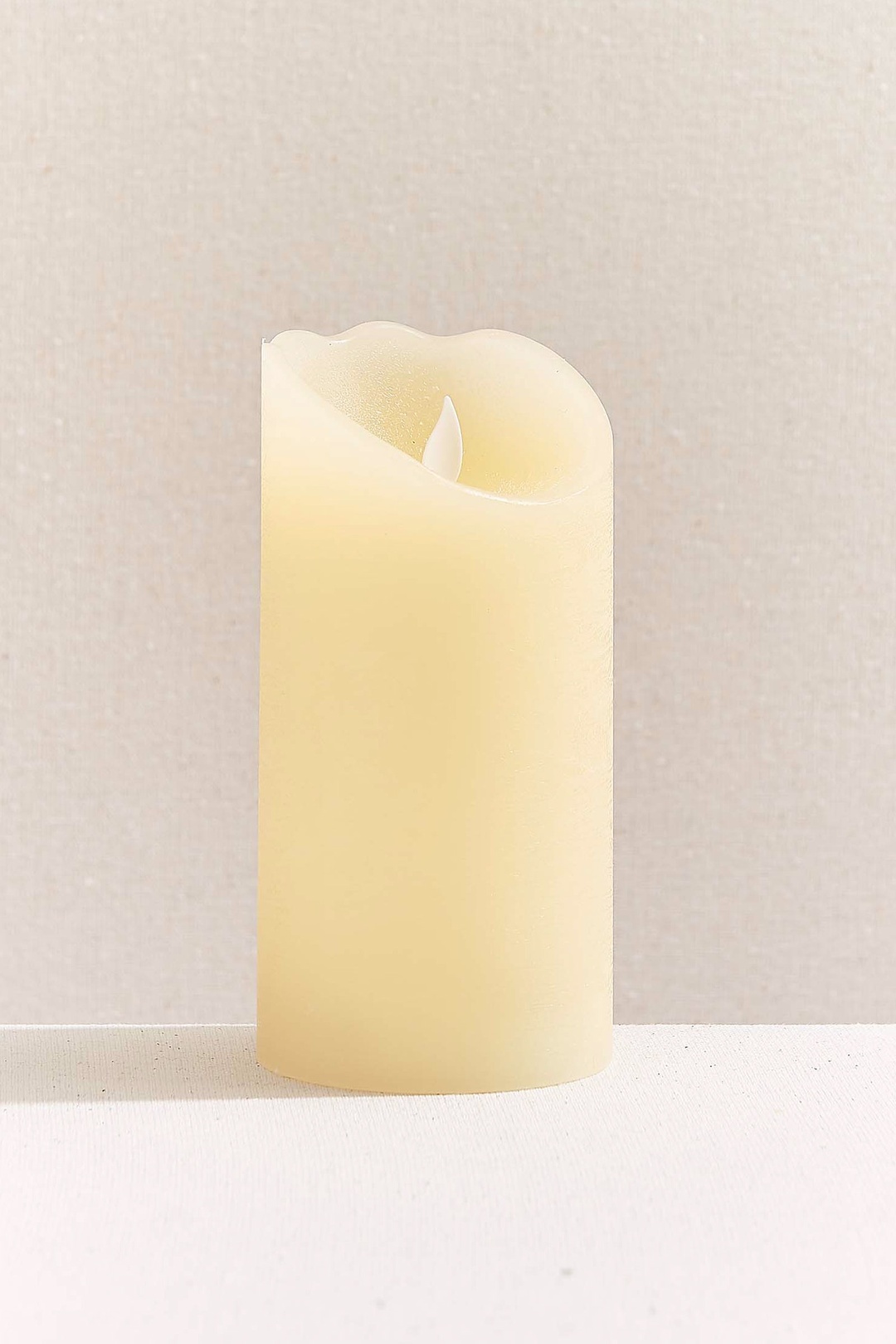 Silindir Led Mum 15x7.5 cm
