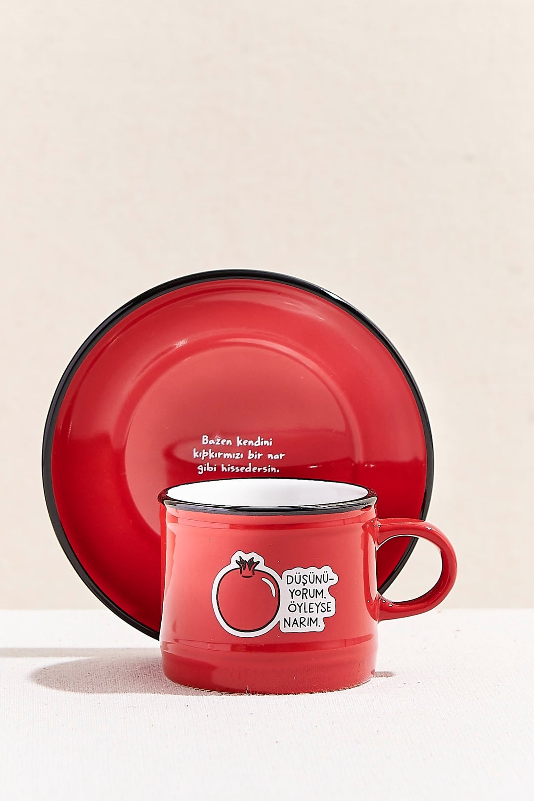 Hisli Şeyler Nar Espresso Fincanı