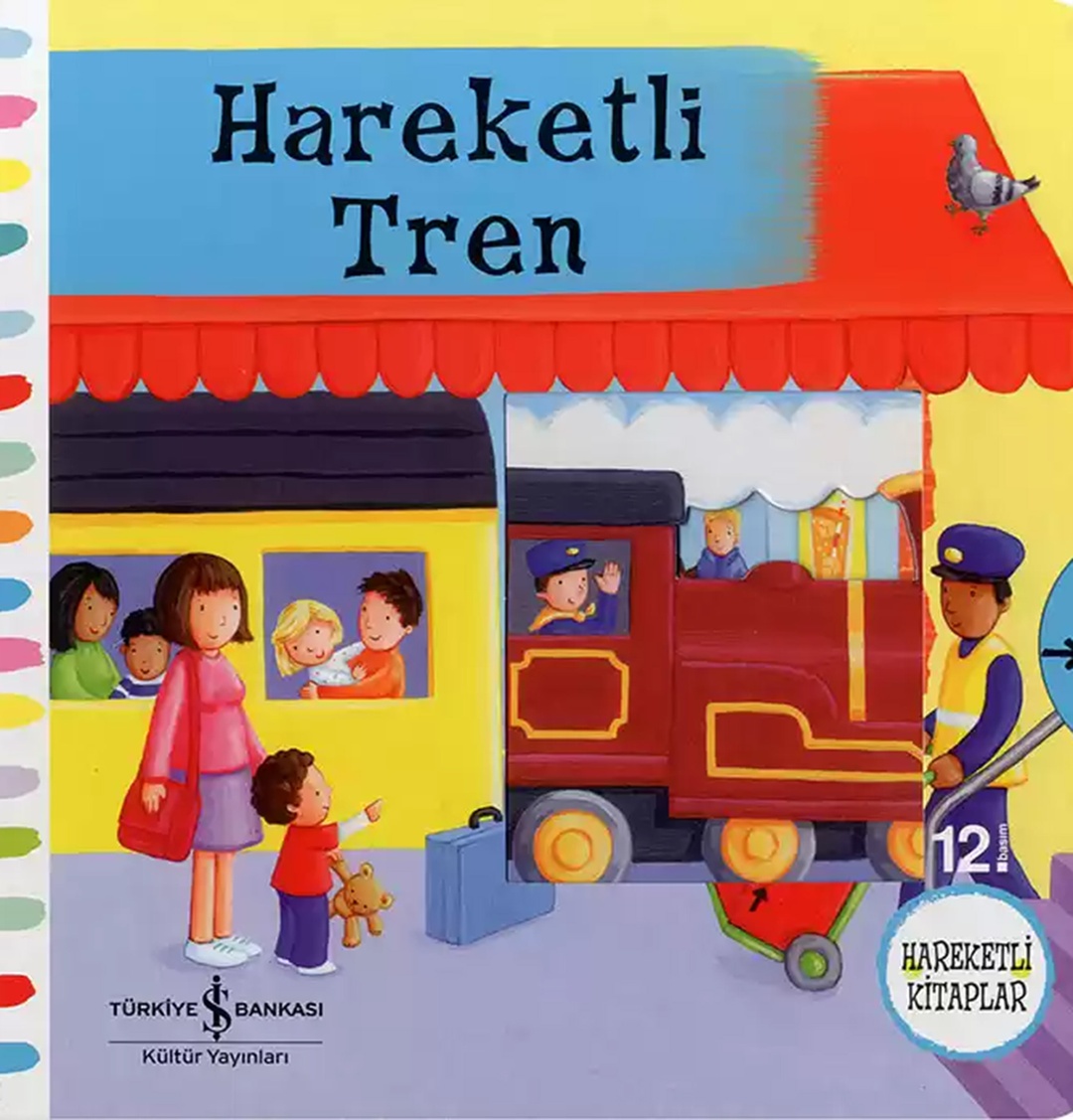 Hareketli Tren Çocuk Kitabı