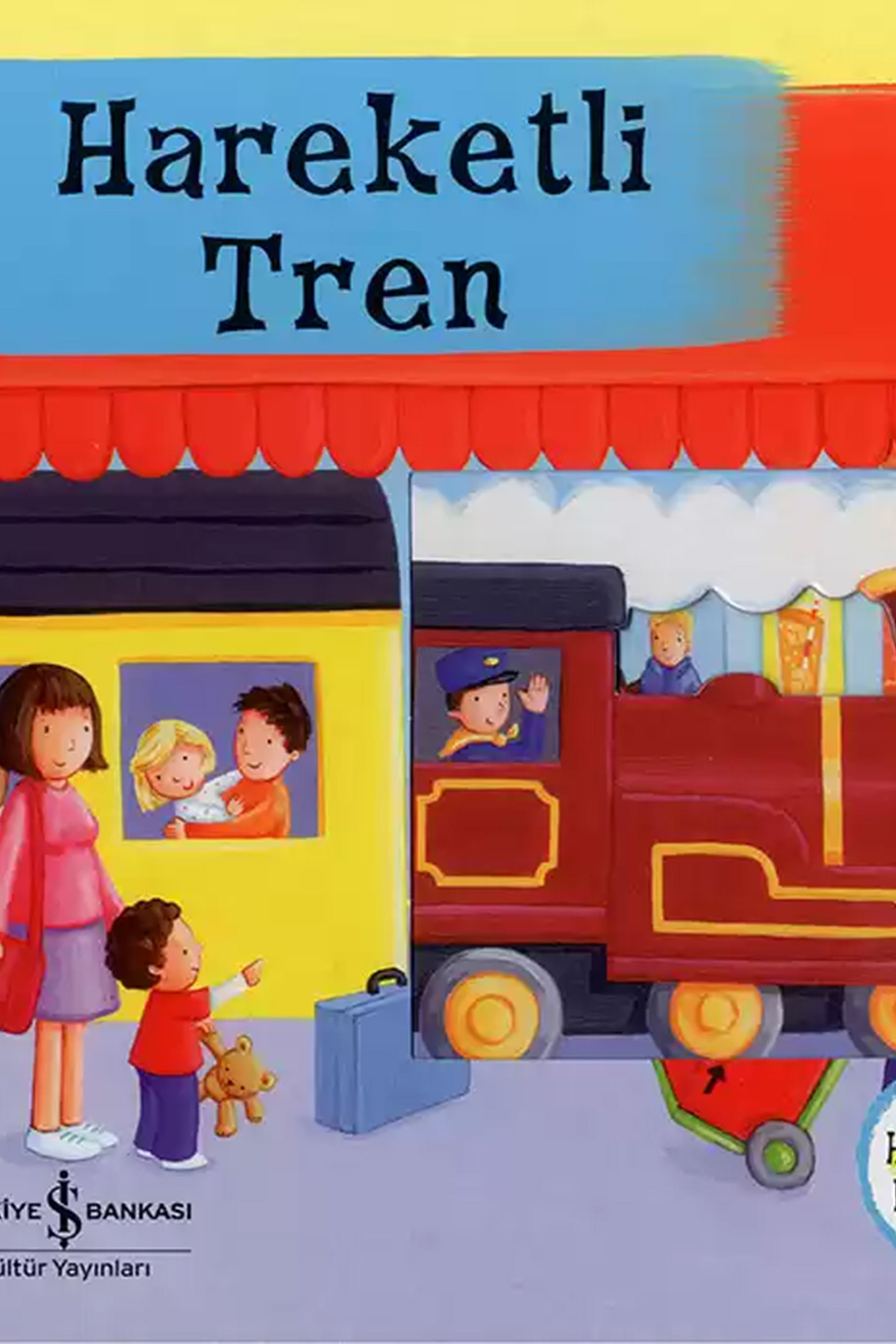 Hareketli Tren Çocuk Kitabı