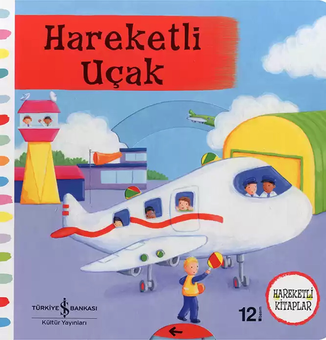 Hareketli Uçak Çocuk Kitabı