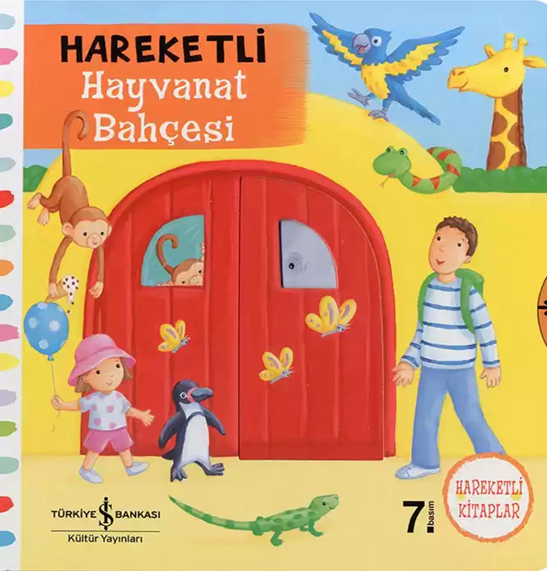 Hareketli Hayvanat Bahçesi Çocuk Kitabı